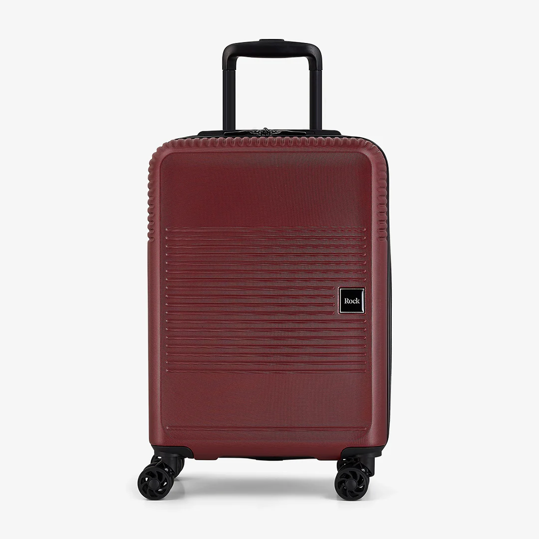 Lincoln Small Suitcase in Burgundy - Image 2