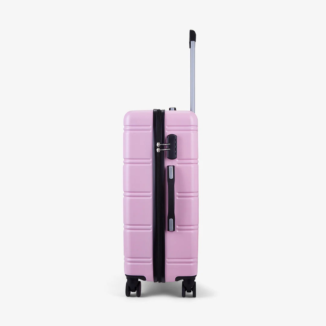 Lisbon Medium Suitcase in Powder Pink - Image 3