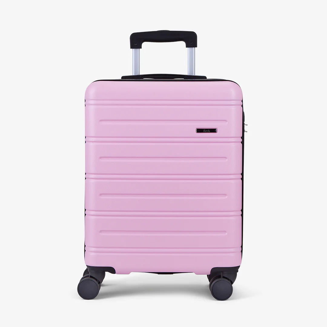 Lisbon Small Suitcase in Powder Pink - Image 2