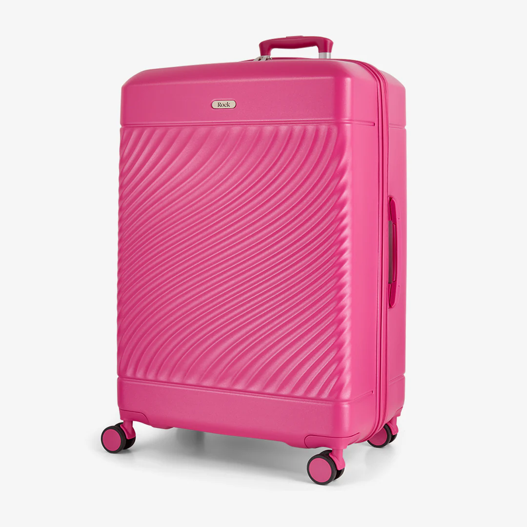 Love Island Set of 3 Suitcases in Pink - Image 2