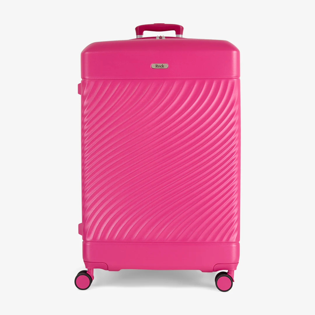 Love Island Set of 3 Suitcases in Pink - Image 3