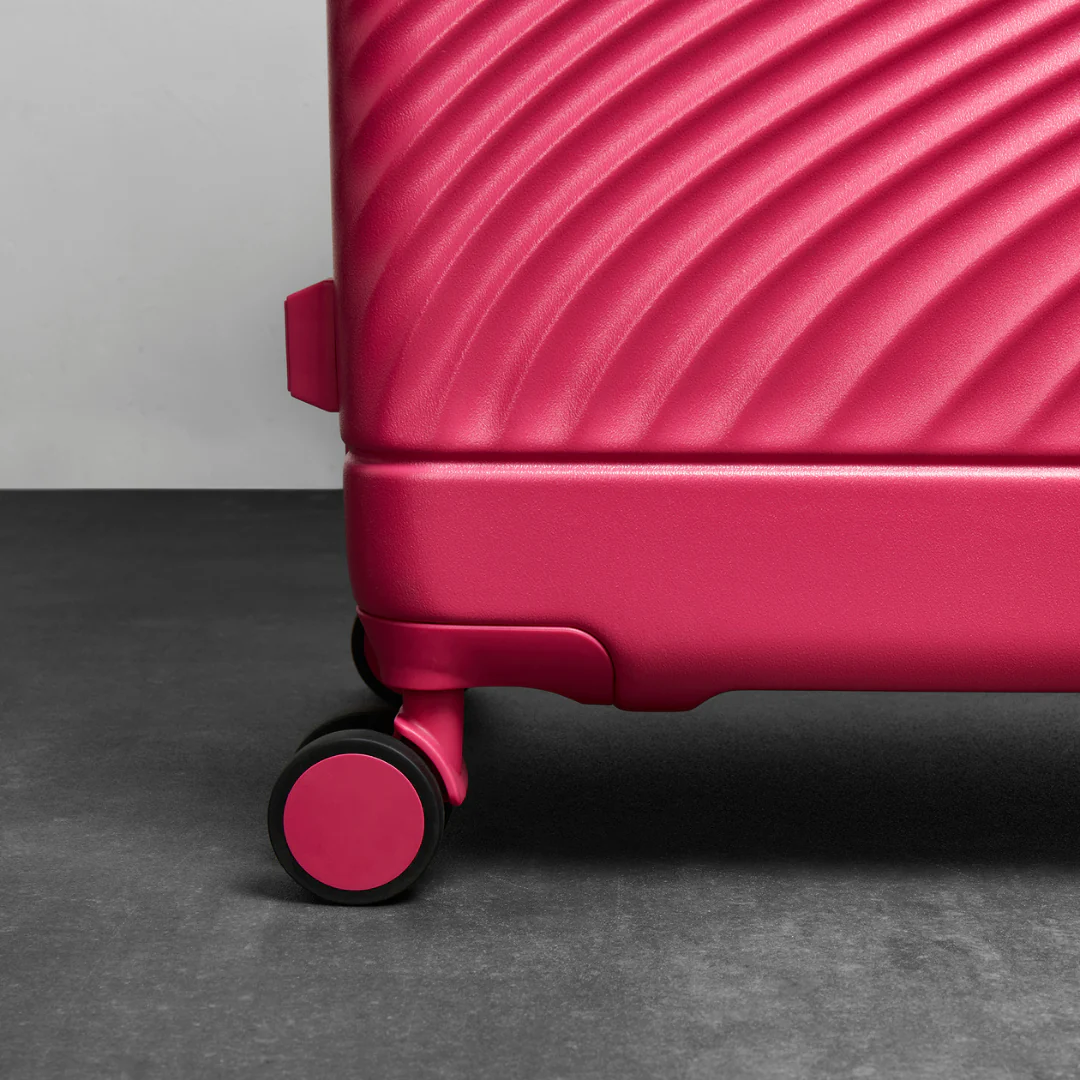 Love Island Small Suitcase in Pink - Image 4