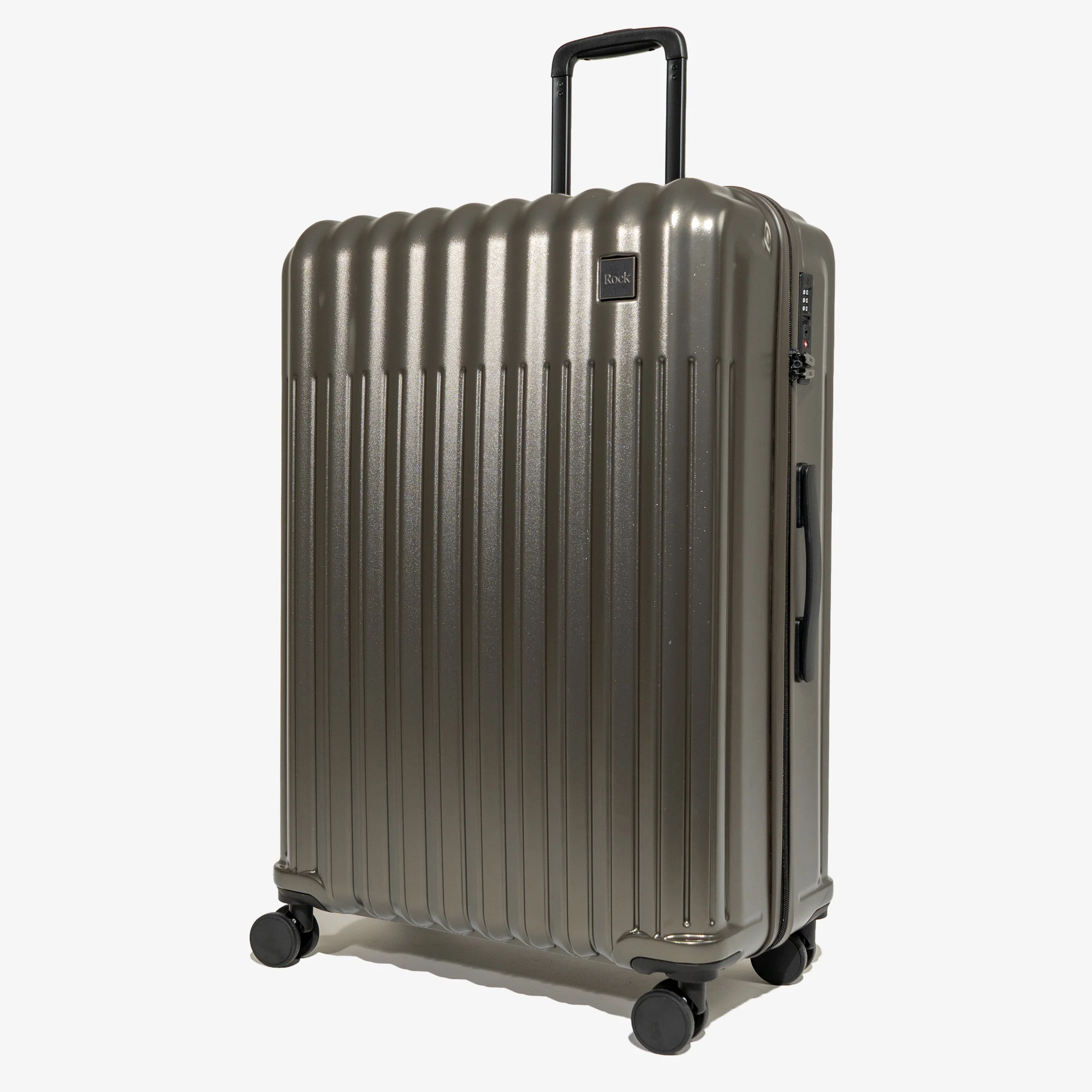 Luna Large Suitcase in Charcoal