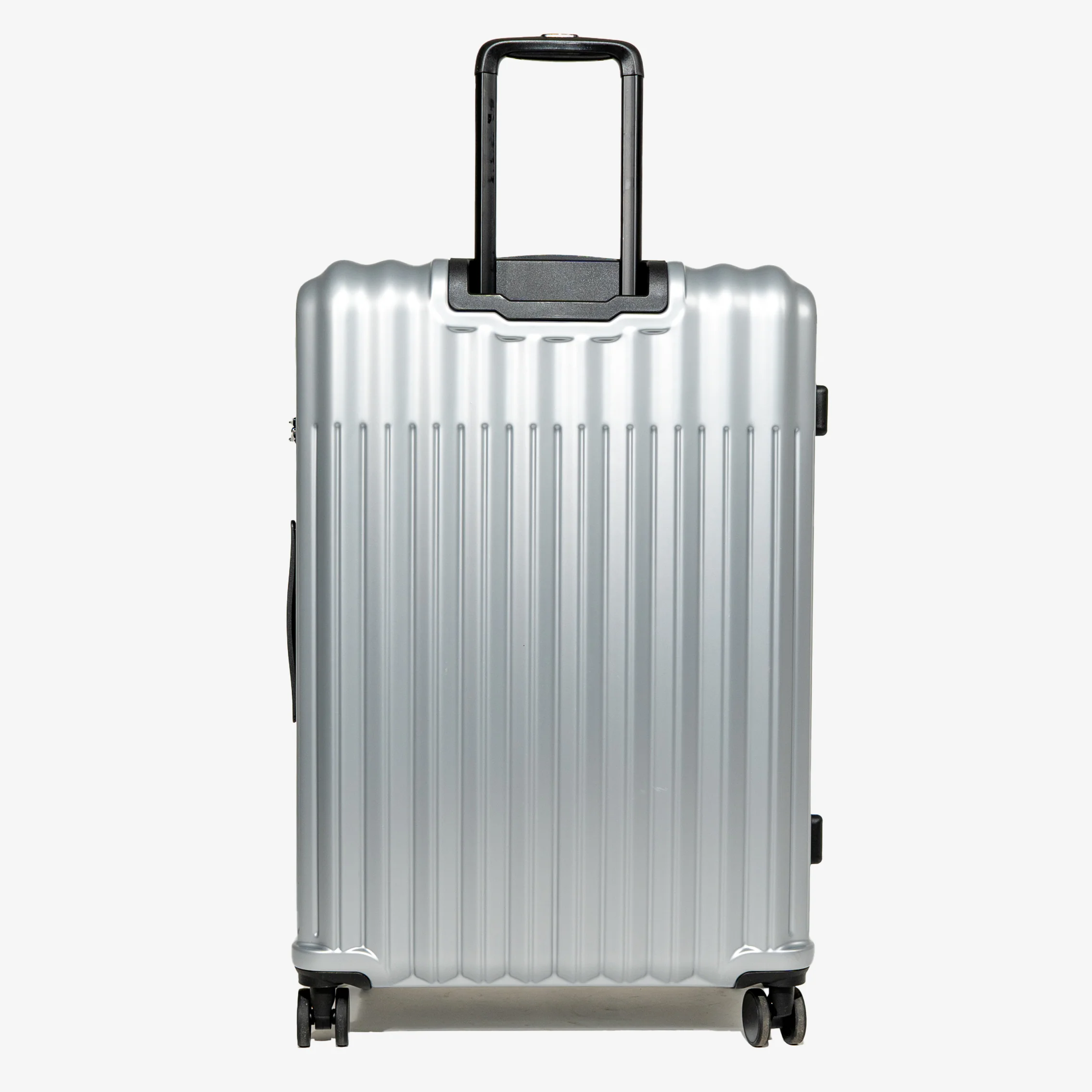 Luna Large Suitcase in Silver - Image 4