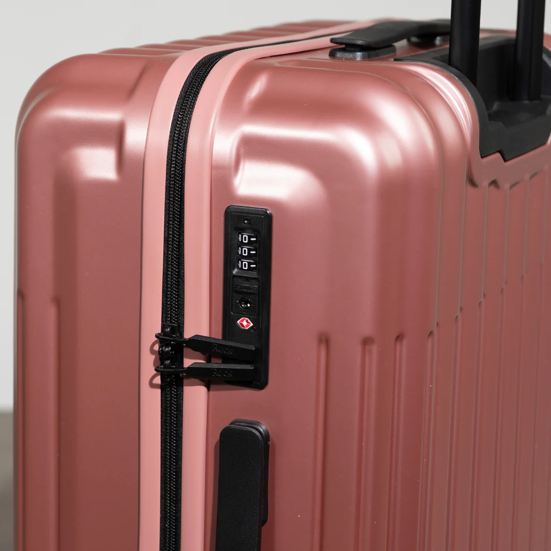 Luna Set of 3 Suitcases in Pink - Image 8