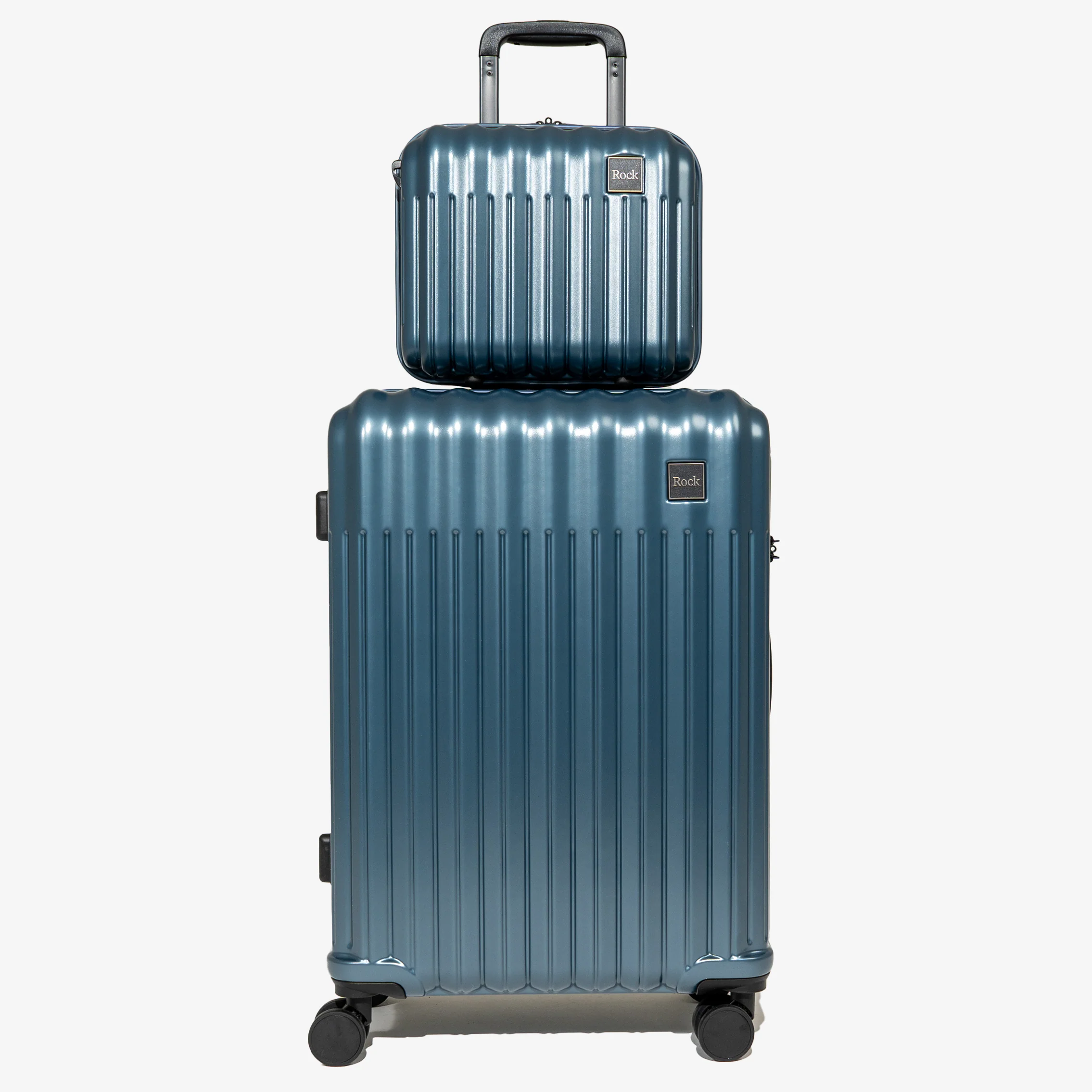 Luna Set of 5 Suitcases in Blue - Image 3