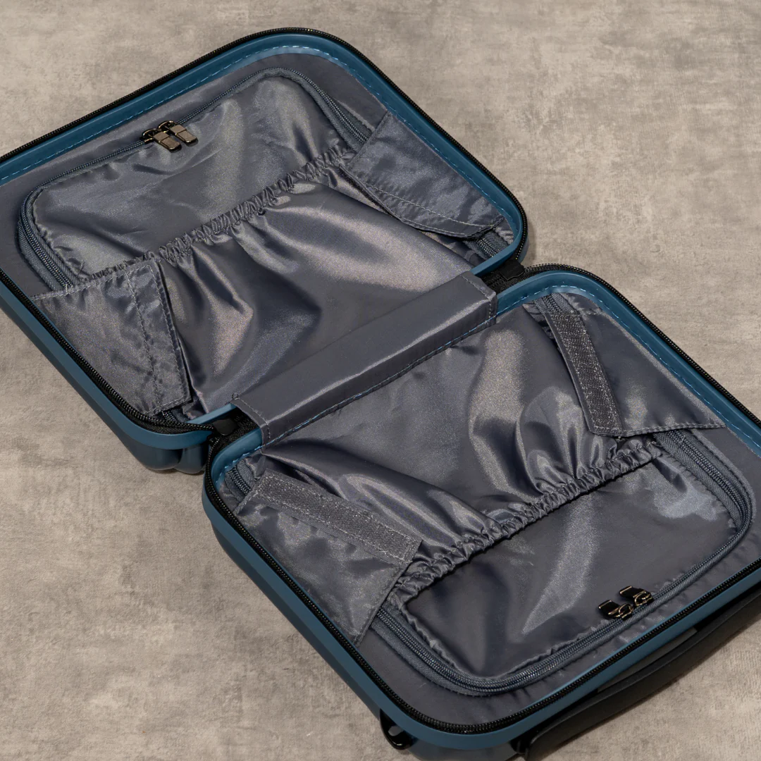 Luna Set of 5 Suitcases in Blue - Image 9