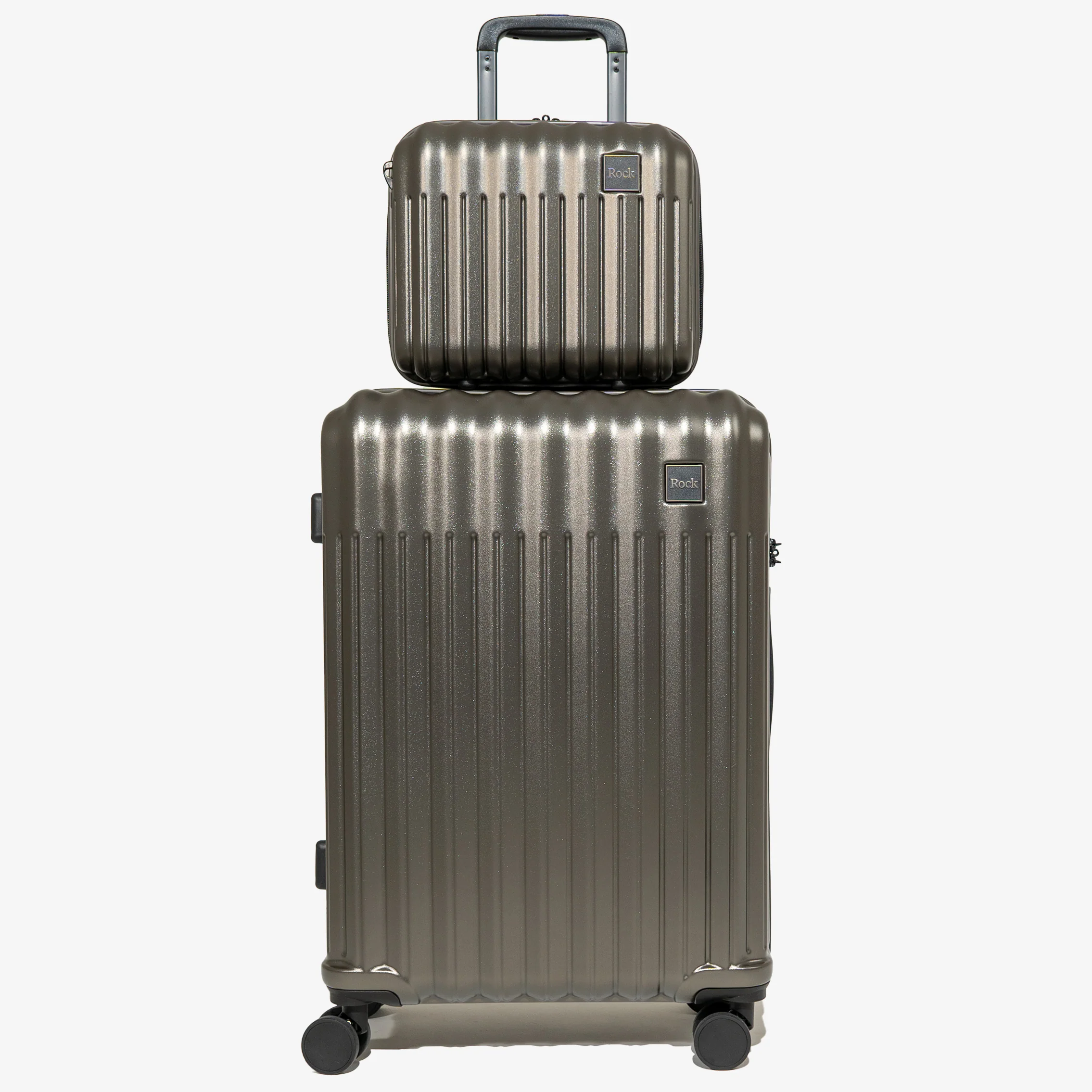 Luna Set of 5 Suitcases in Charcoal - Image 3