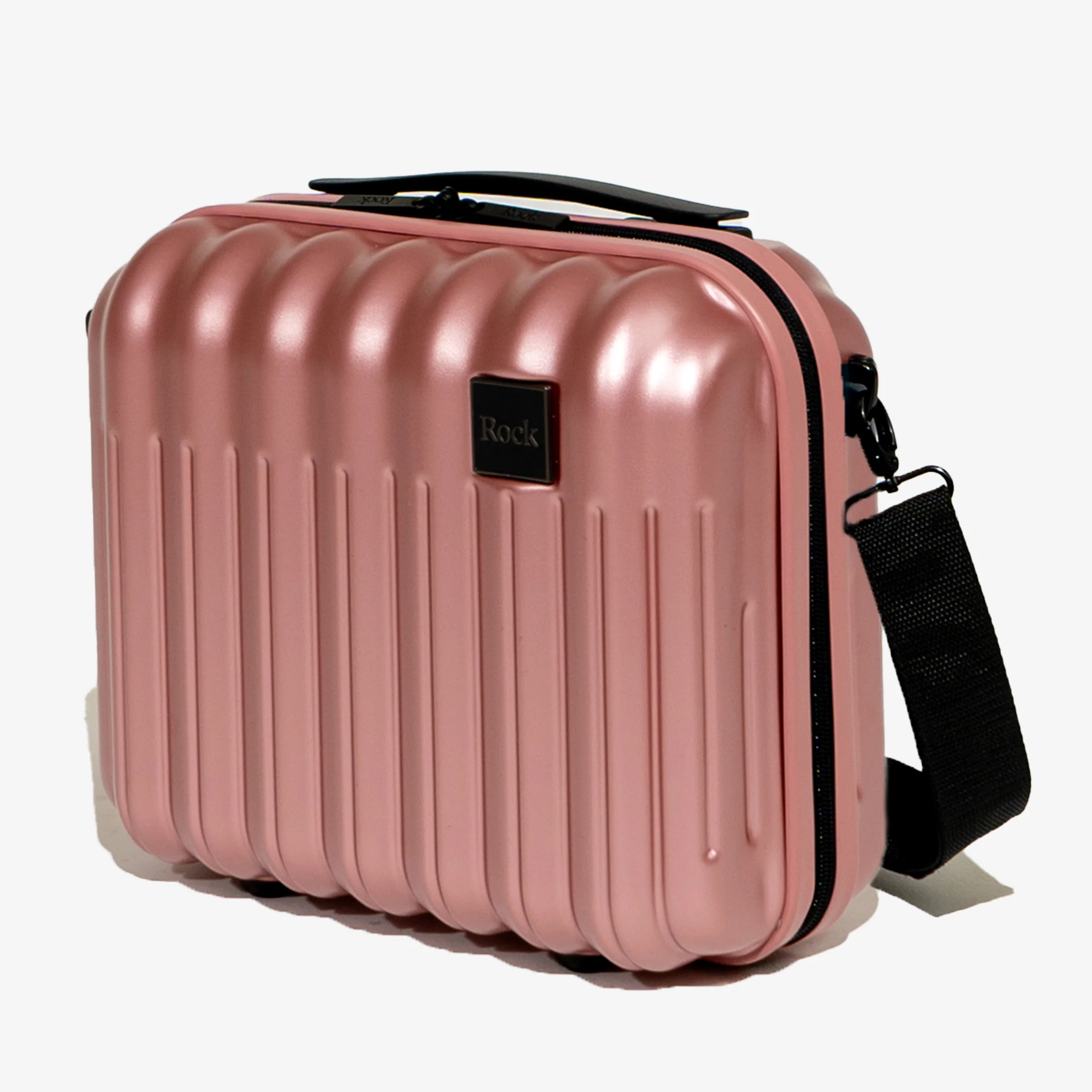 Luna Set of 5 Suitcases in Pink - Image 2