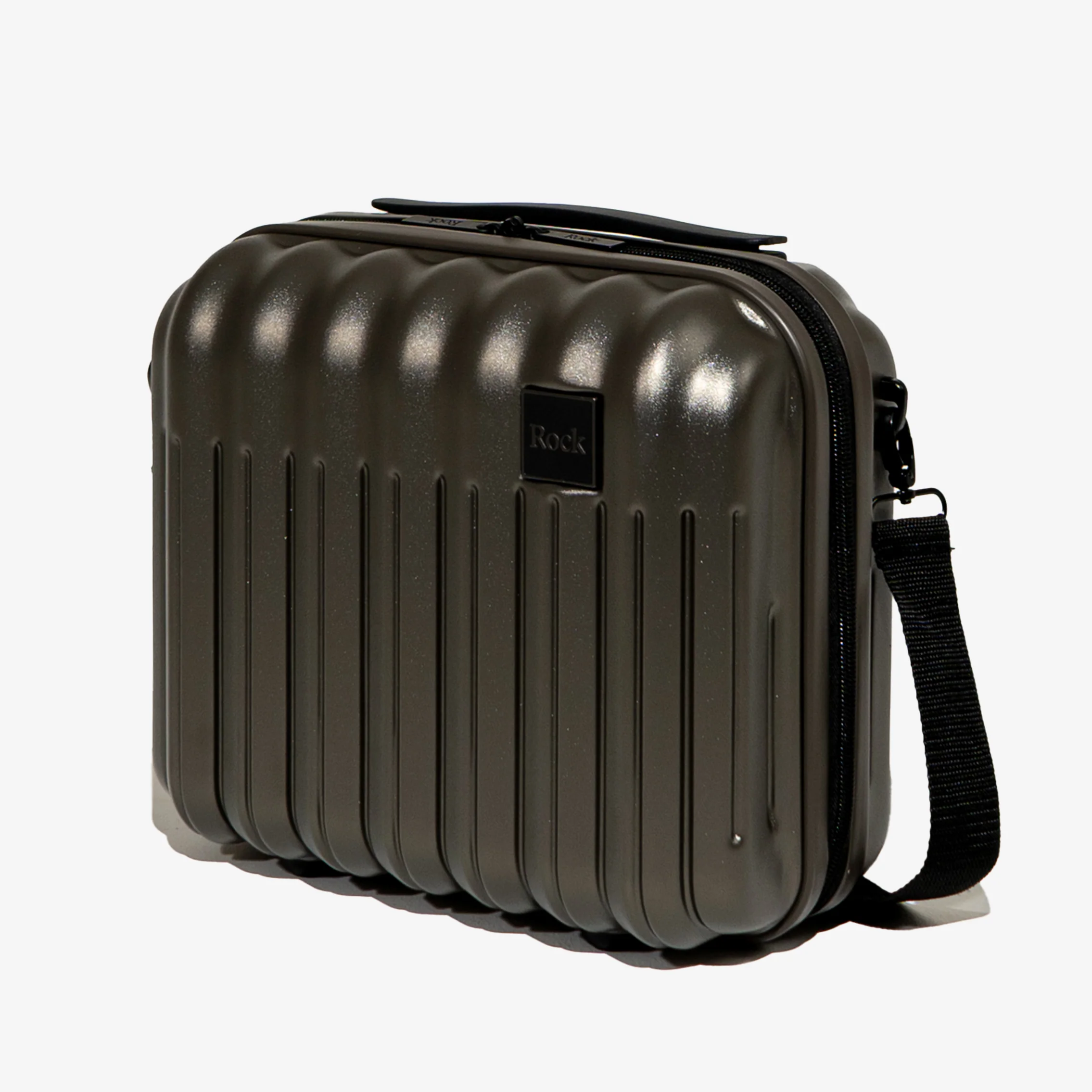 Luna Vanity Suitcase in Charcoal