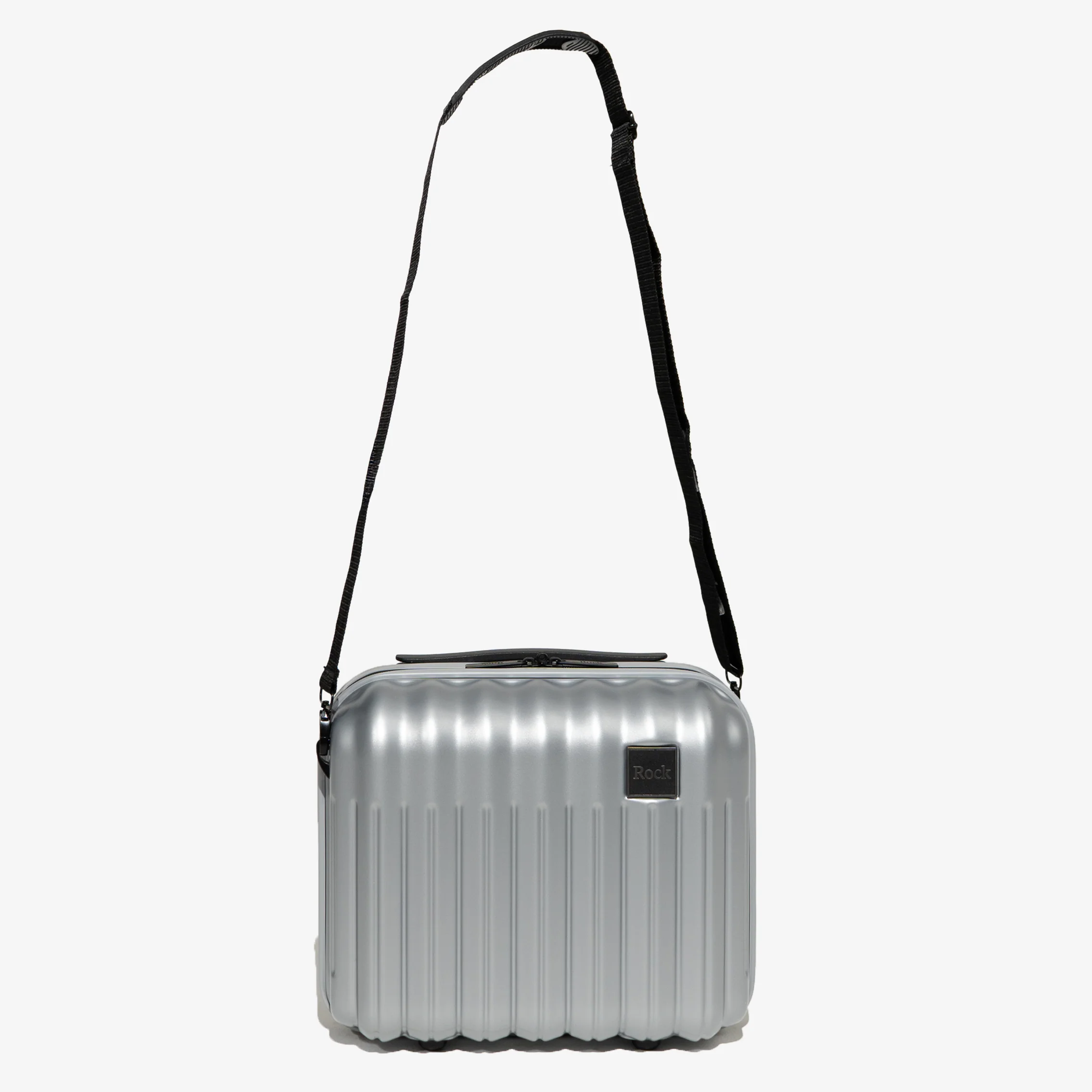 Luna Vanity Suitcase in Silver - Image 5