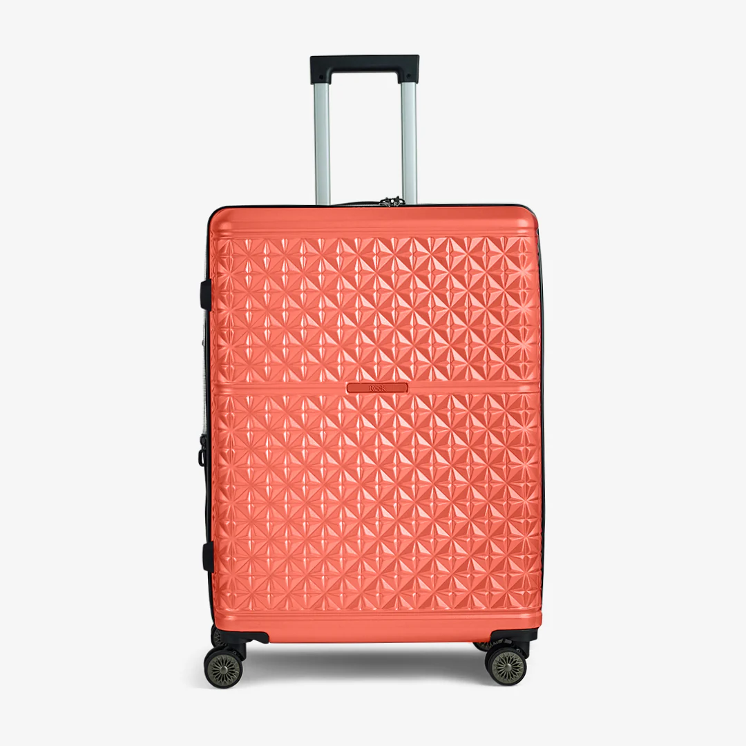 Maya Medium Suitcase in Coral - Image 2