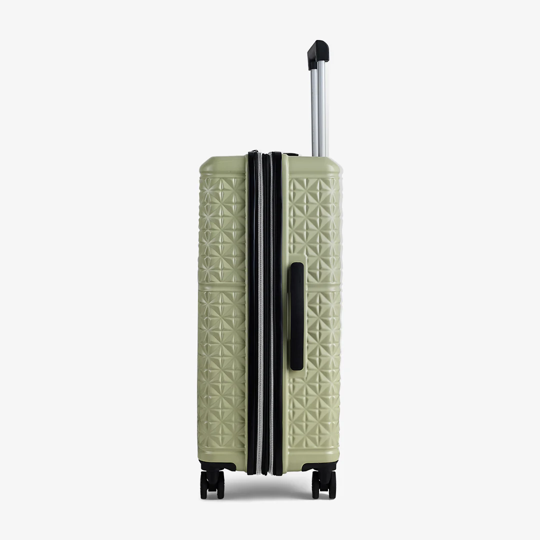 Maya Medium Suitcase in Sage Green - Image 3