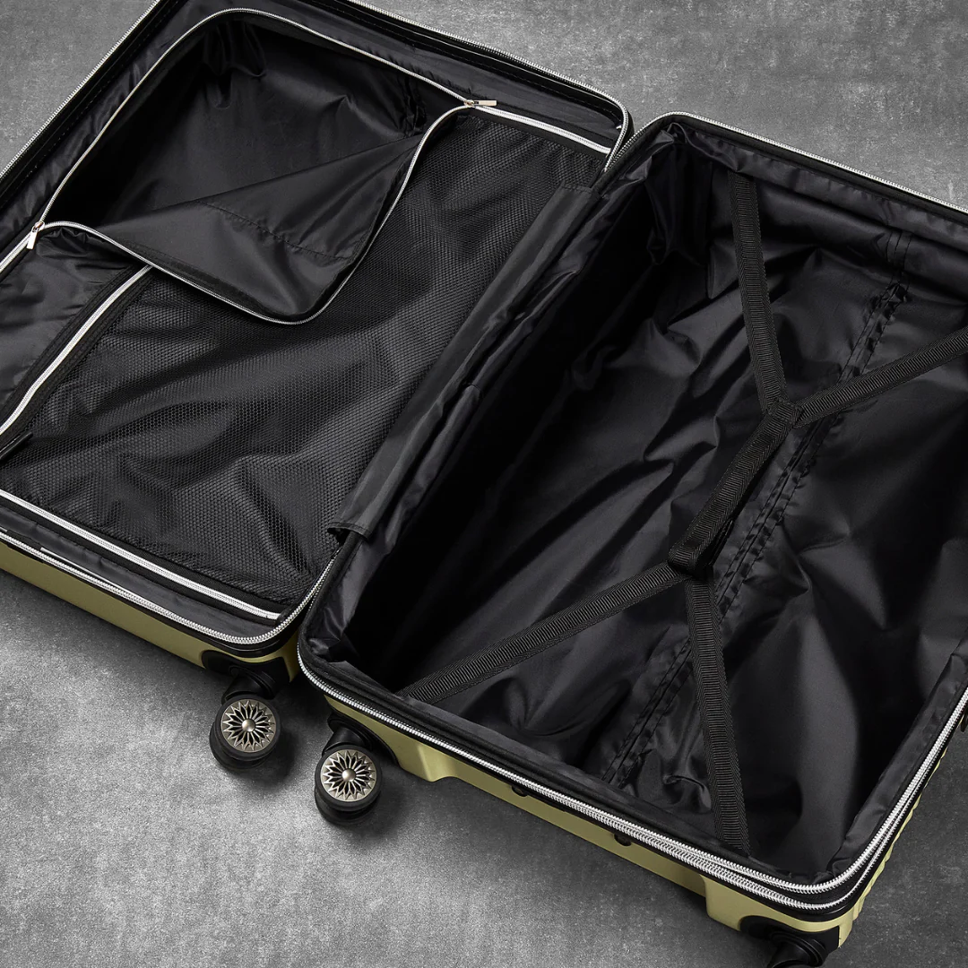 Maya Medium Suitcase in Sage Green - Image 5
