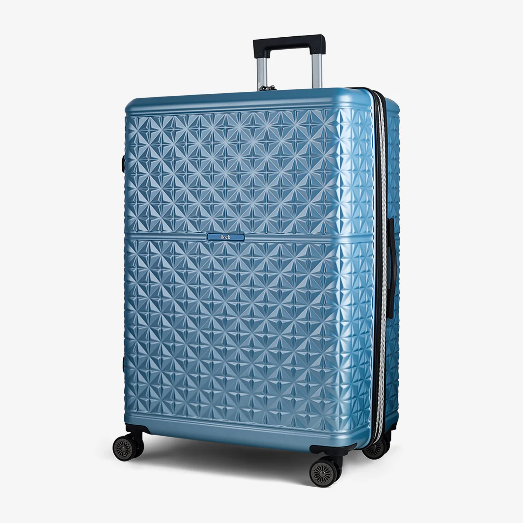 Maya Set of 3 Suitcases in Blue - Image 2