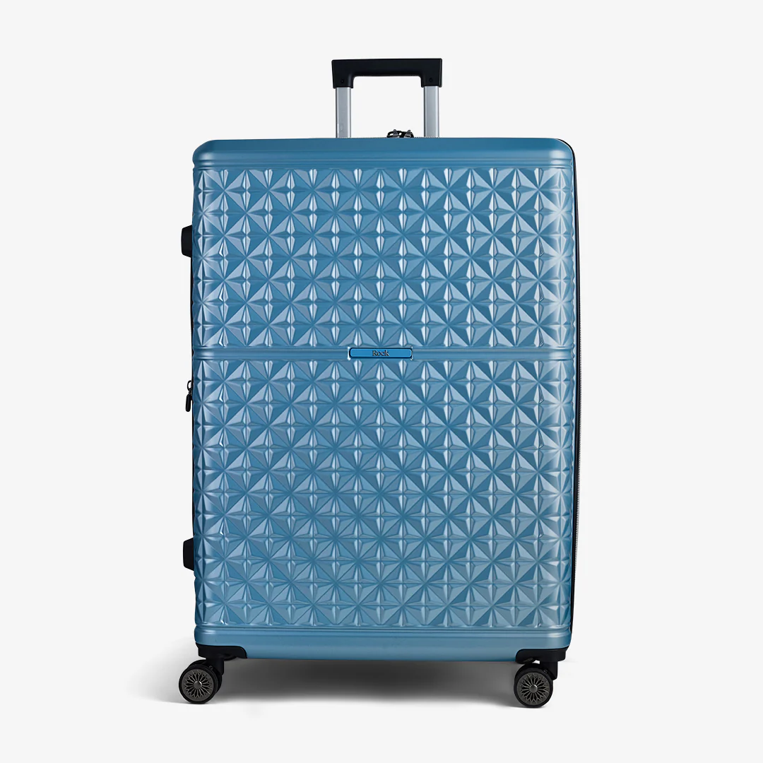 Maya Set of 3 Suitcases in Blue - Image 3