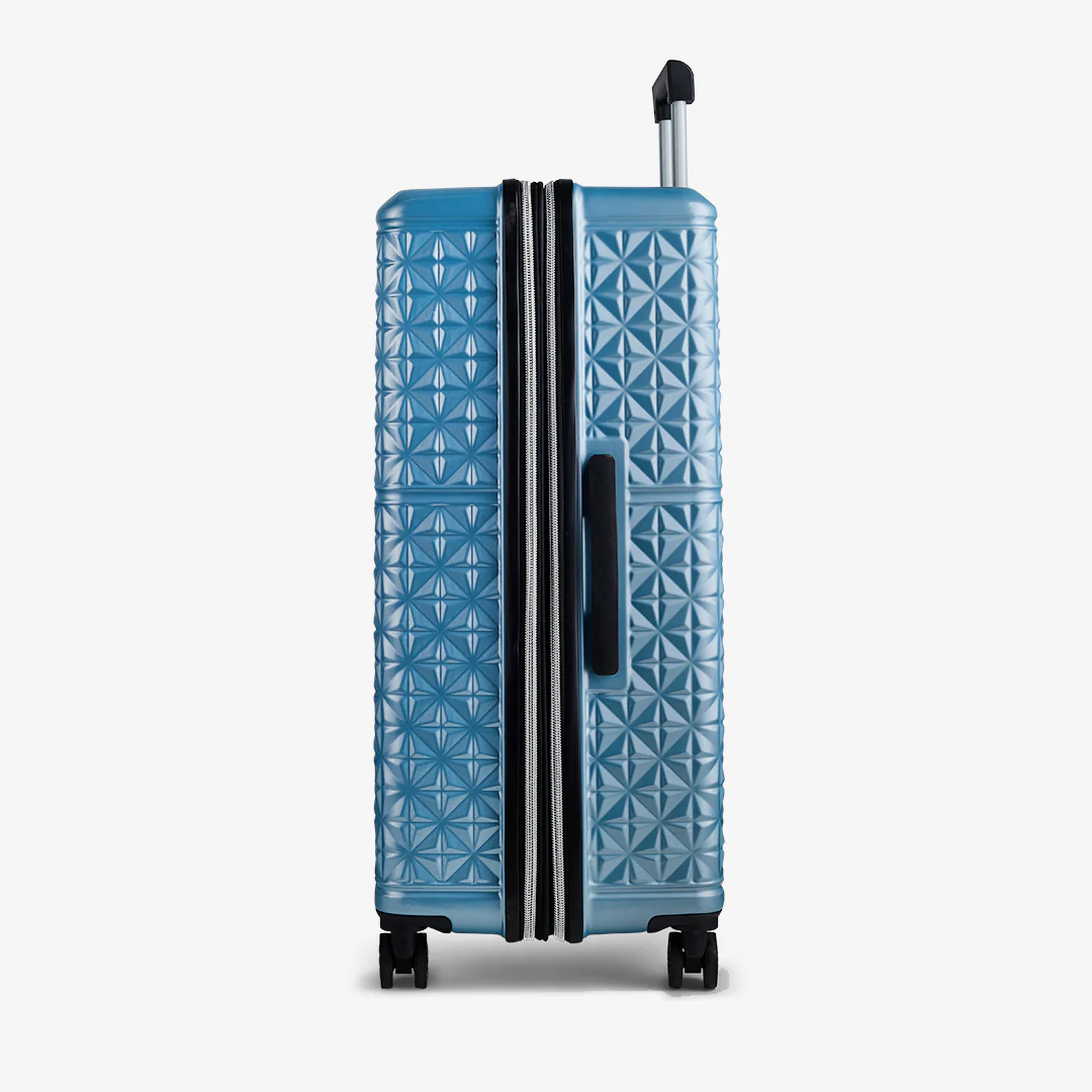 Maya Set of 3 Suitcases in Blue - Image 4