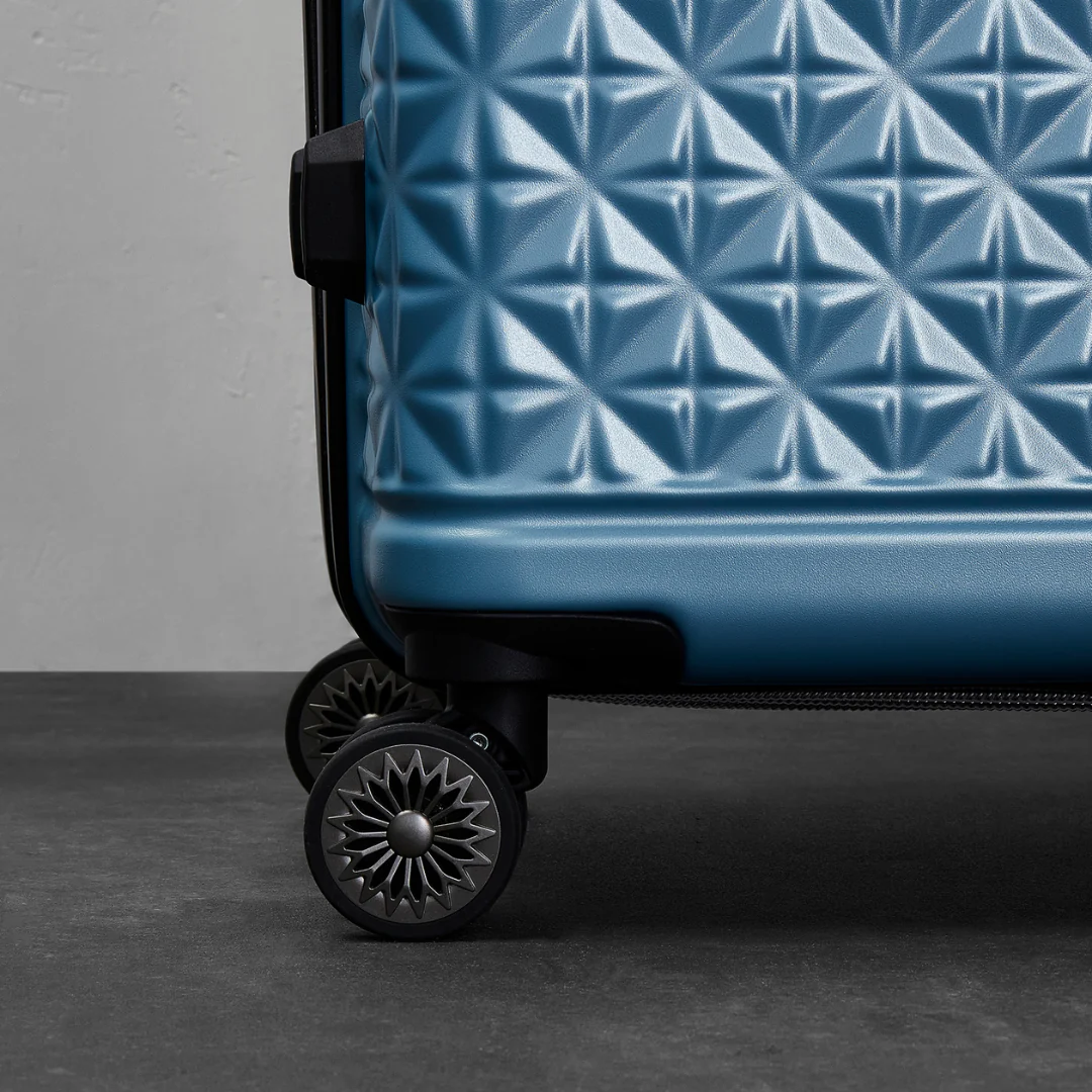 Maya Set of 3 Suitcases in Blue - Image 5