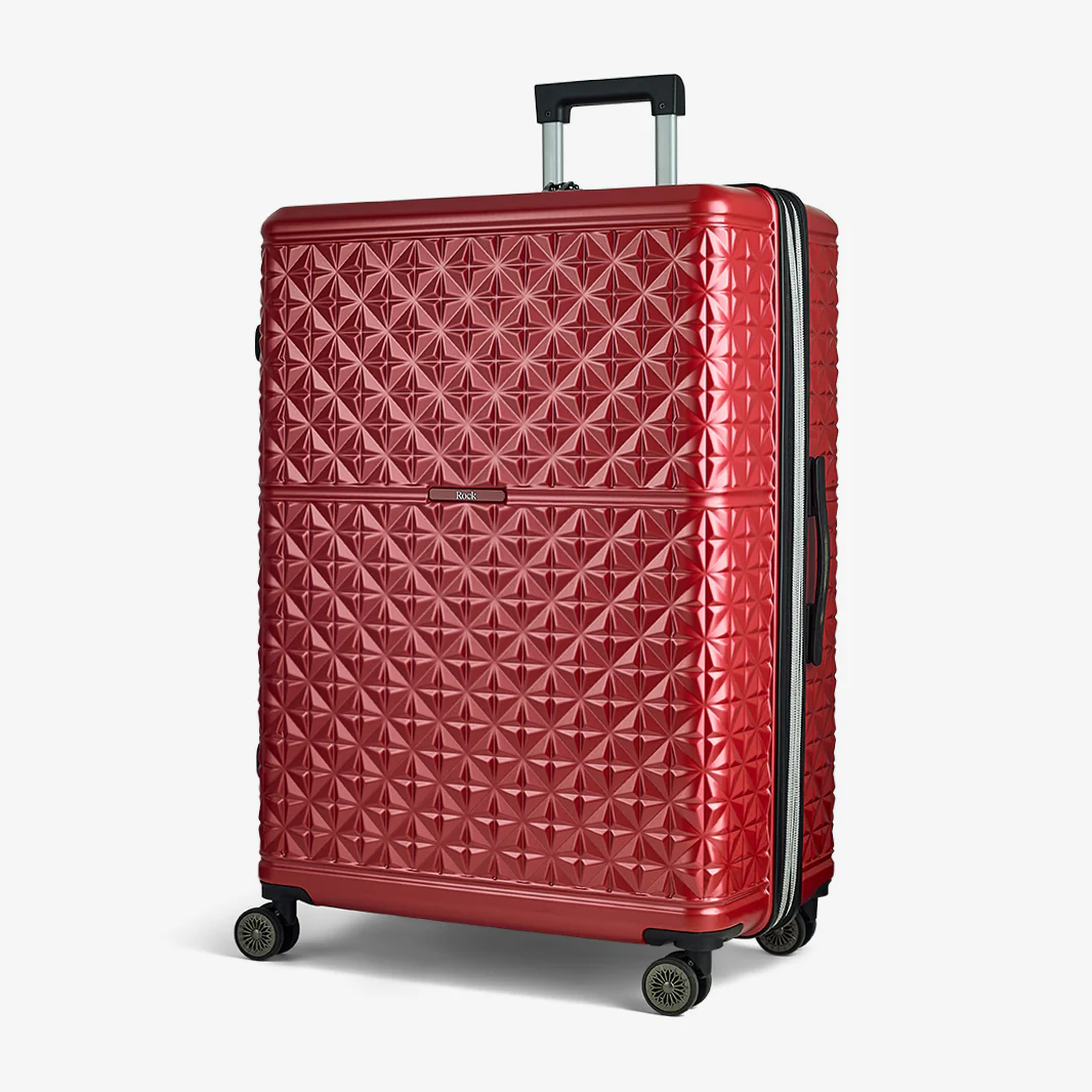 Maya Set of 3 Suitcases in Red - Image 2