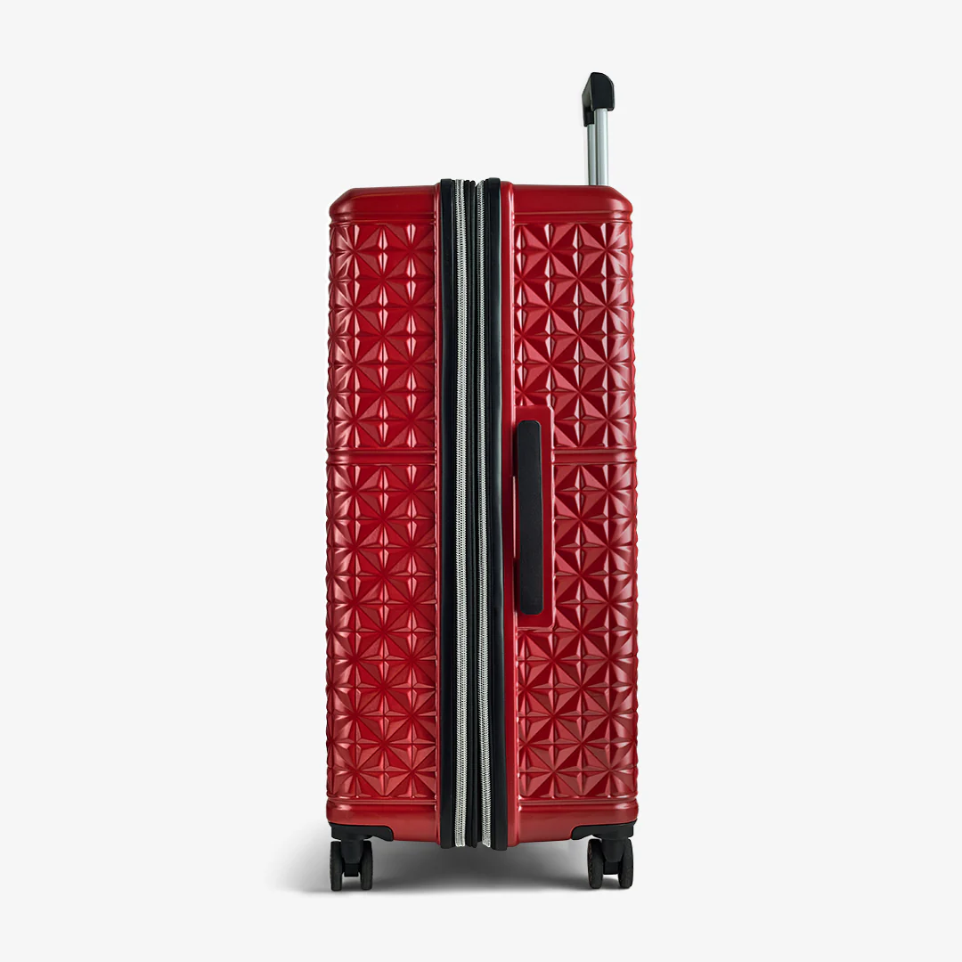 Maya Set of 3 Suitcases in Red - Image 4