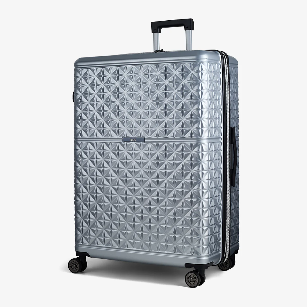 Maya Set of 3 Suitcases in Silver - Image 2
