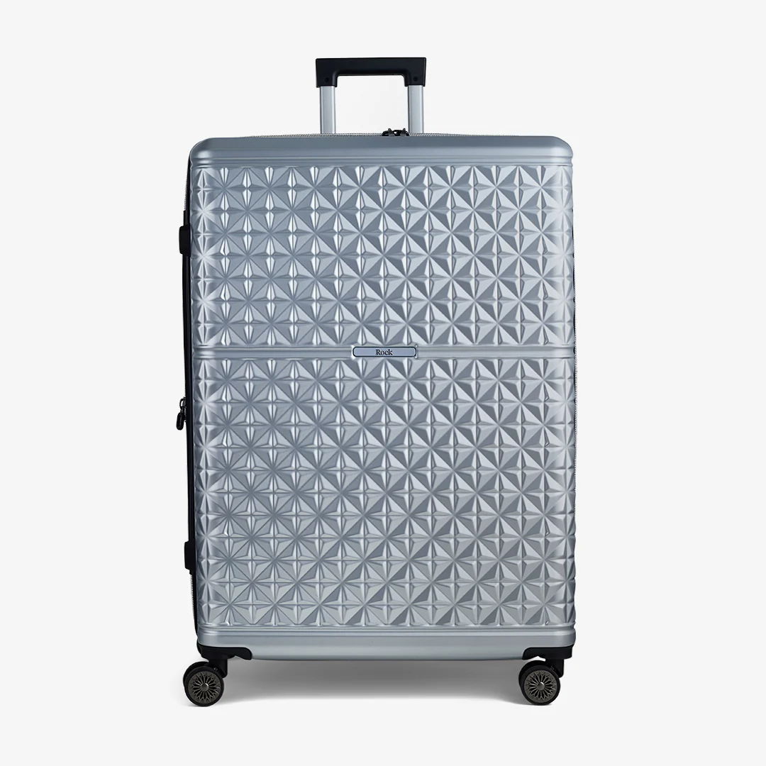 Maya Set of 3 Suitcases in Silver - Image 3