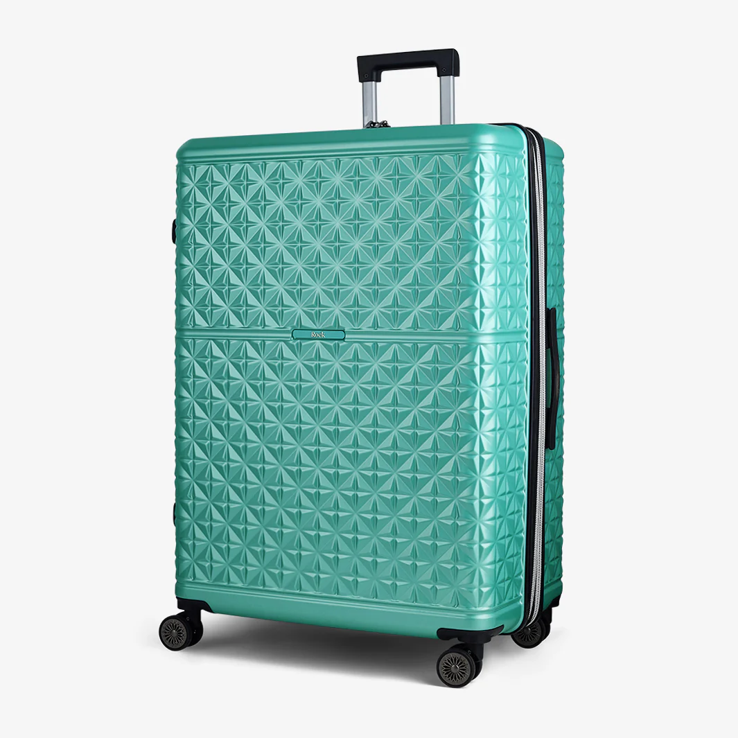 Maya Set of 3 Suitcases in Turquoise - Image 2