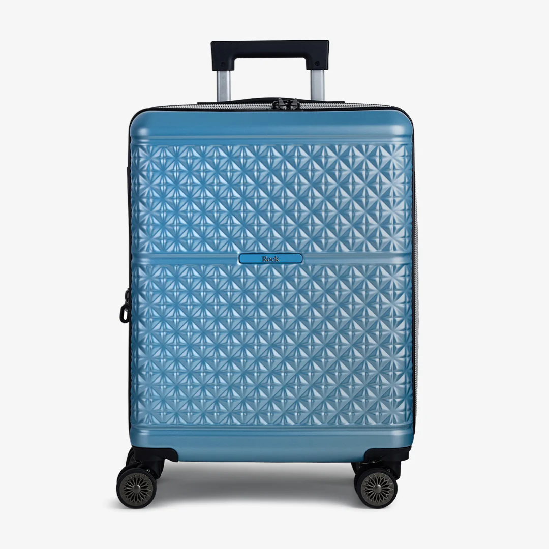 Maya Small Suitcase in Blue - Image 2