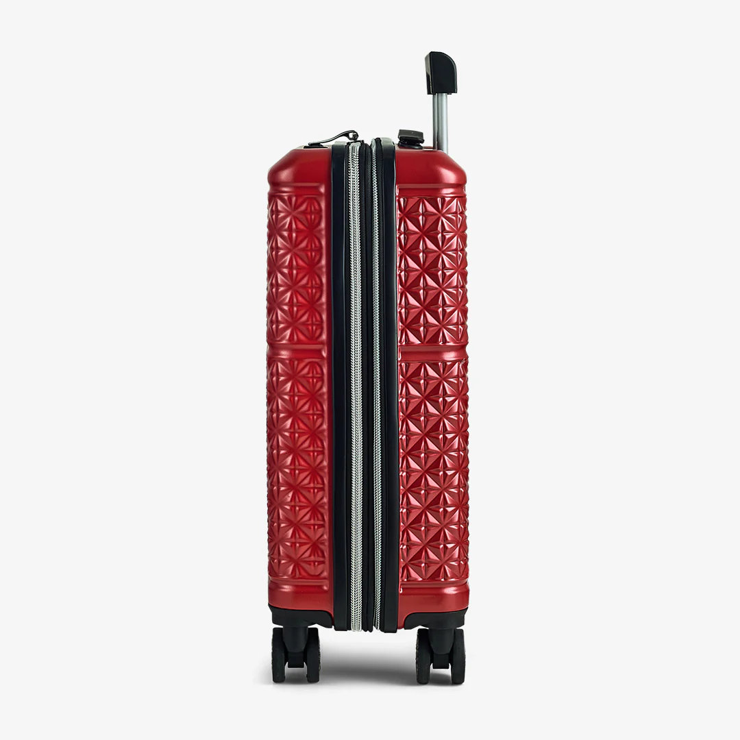 Maya Small Suitcase in Red - Image 3