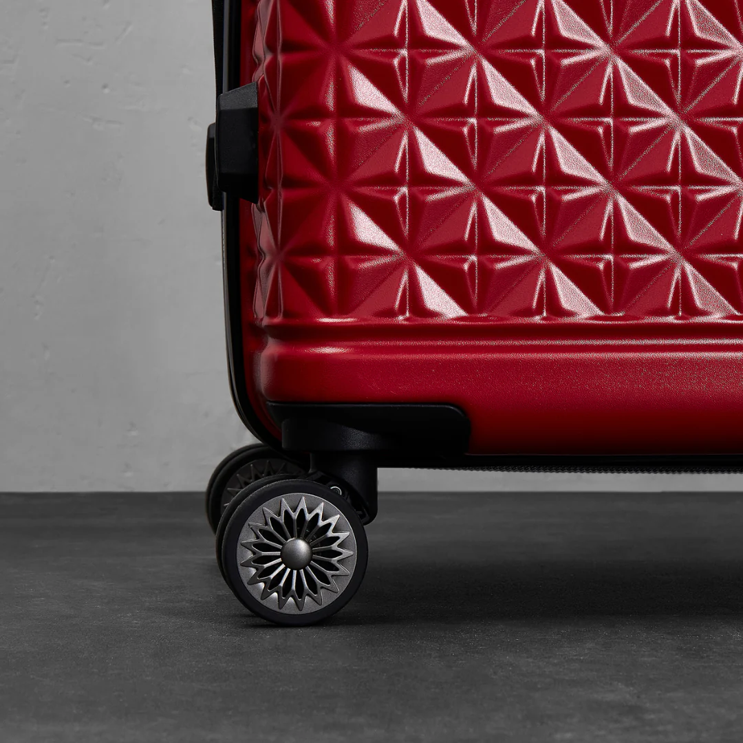 Maya Small Suitcase in Red - Image 4