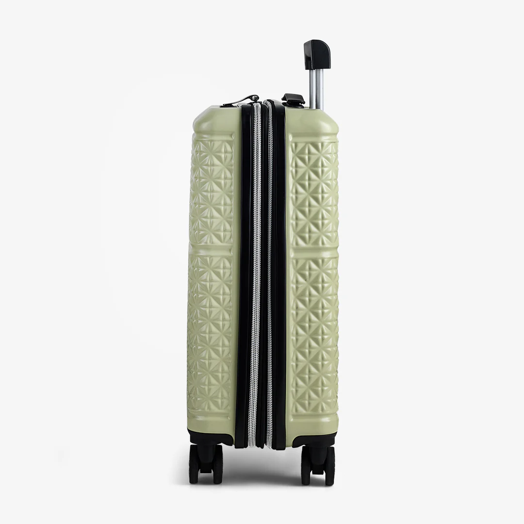Maya Small Suitcase in Sage Green - Image 3
