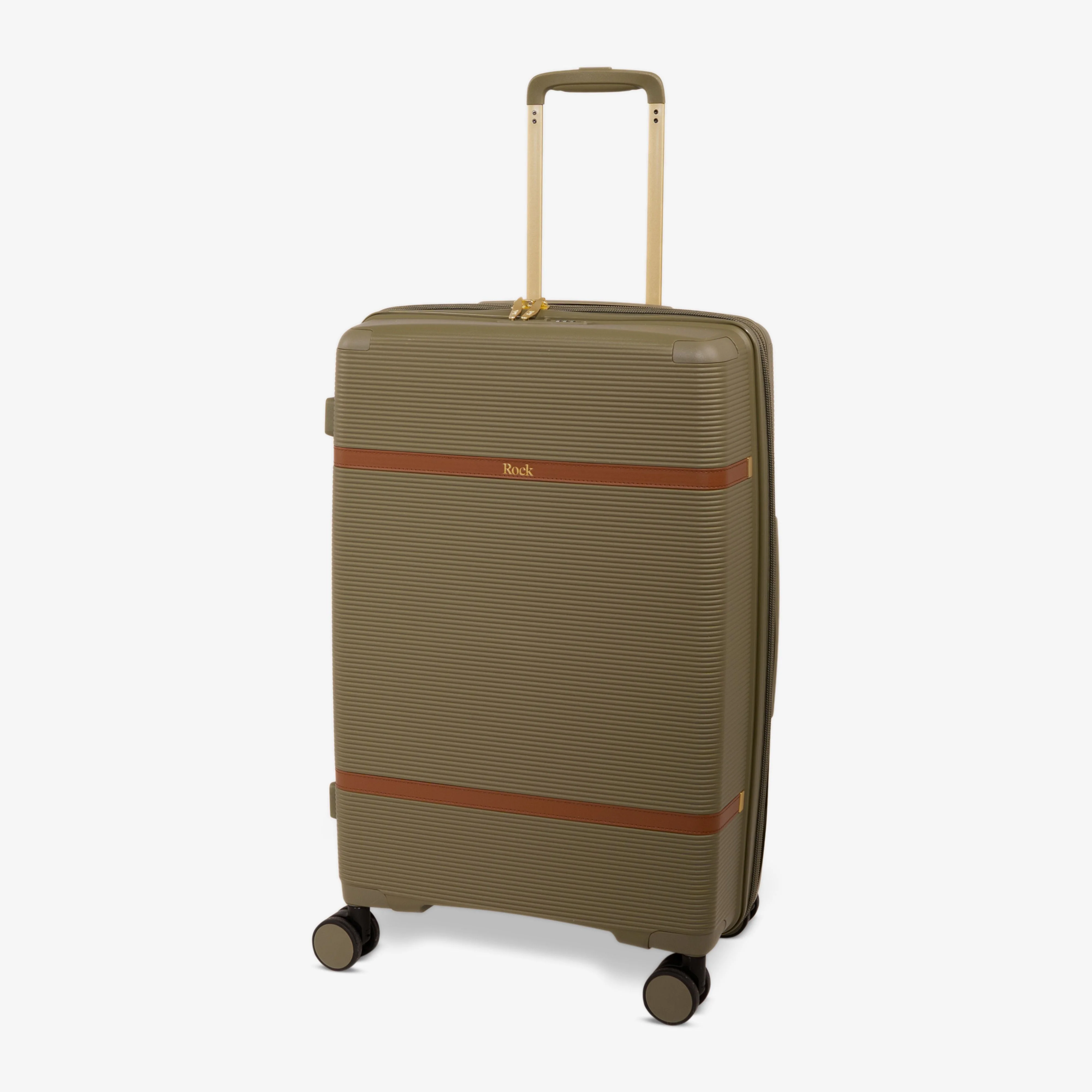 Medina Medium Suitcase in Coriander Green