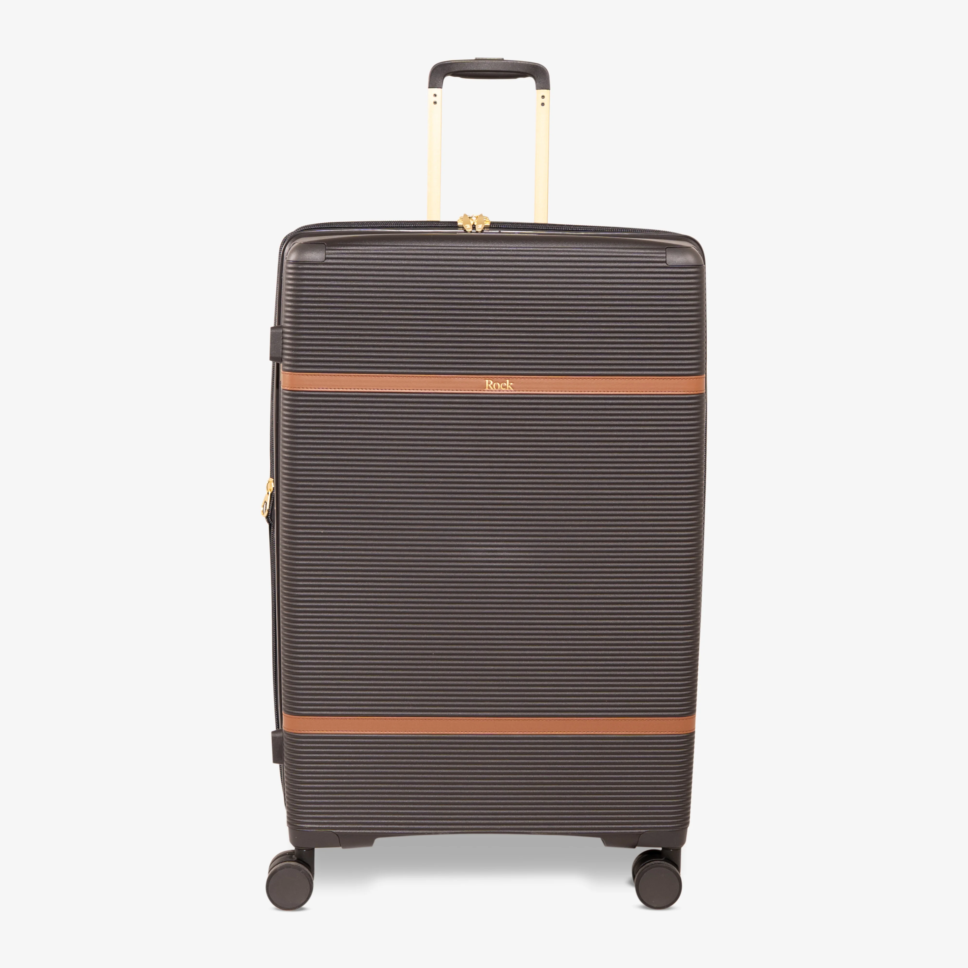 Medina Set of 3 Suitcases in Black Pepper - Image 3