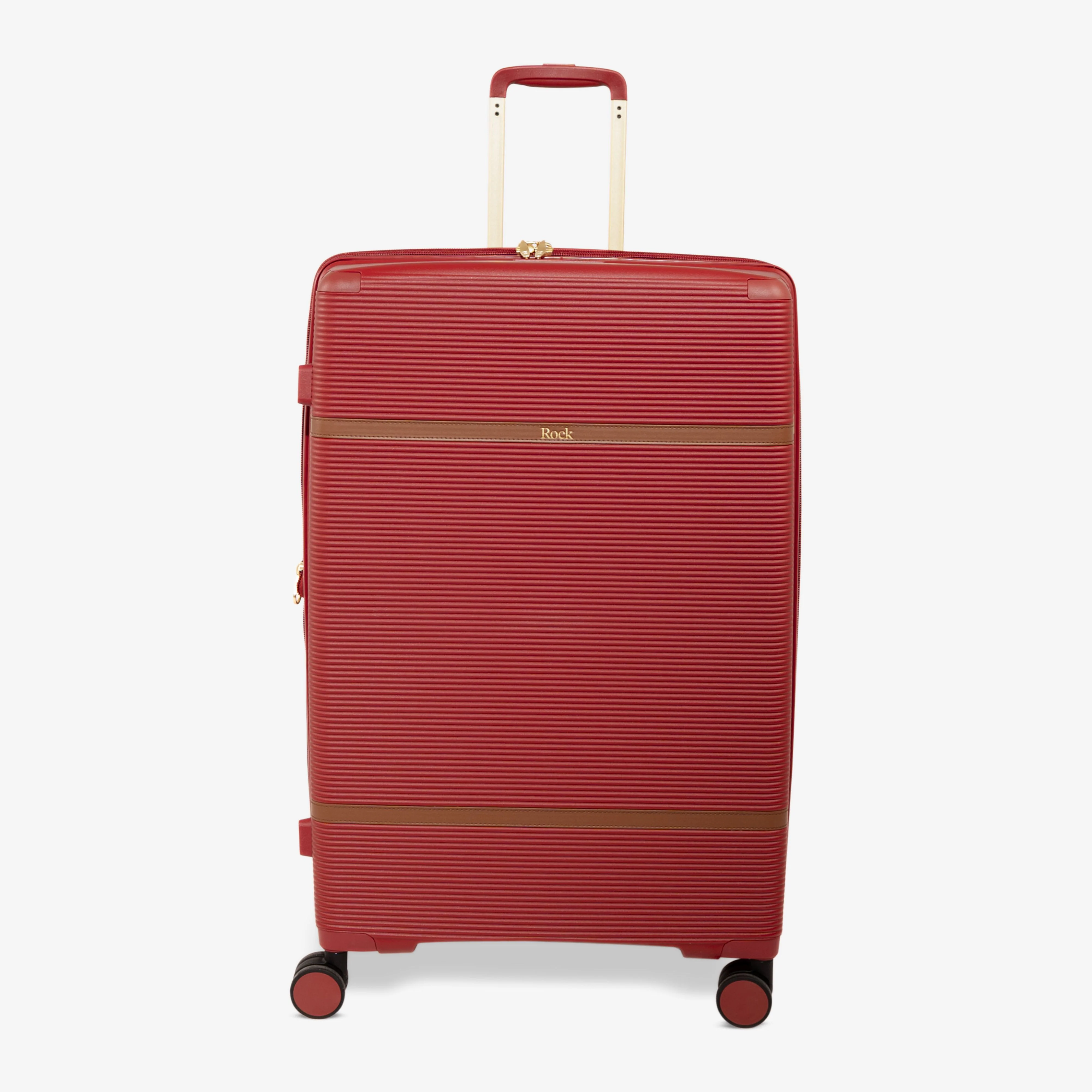 Medina Set of 3 Suitcases in Chilli Red - Image 3