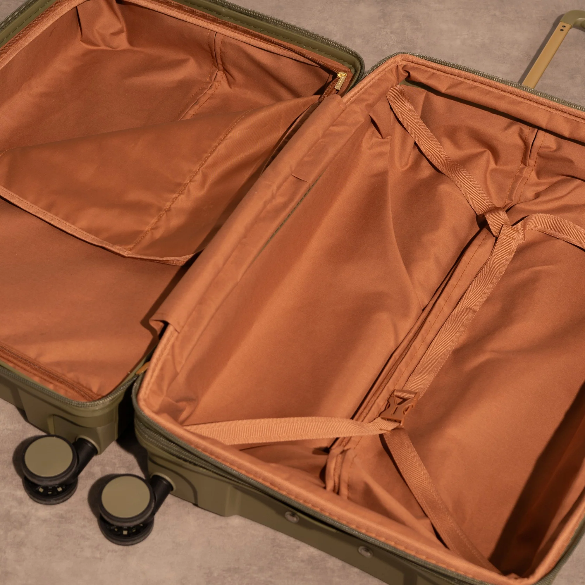 Medina Small Suitcase in Coriander Green - Image 7
