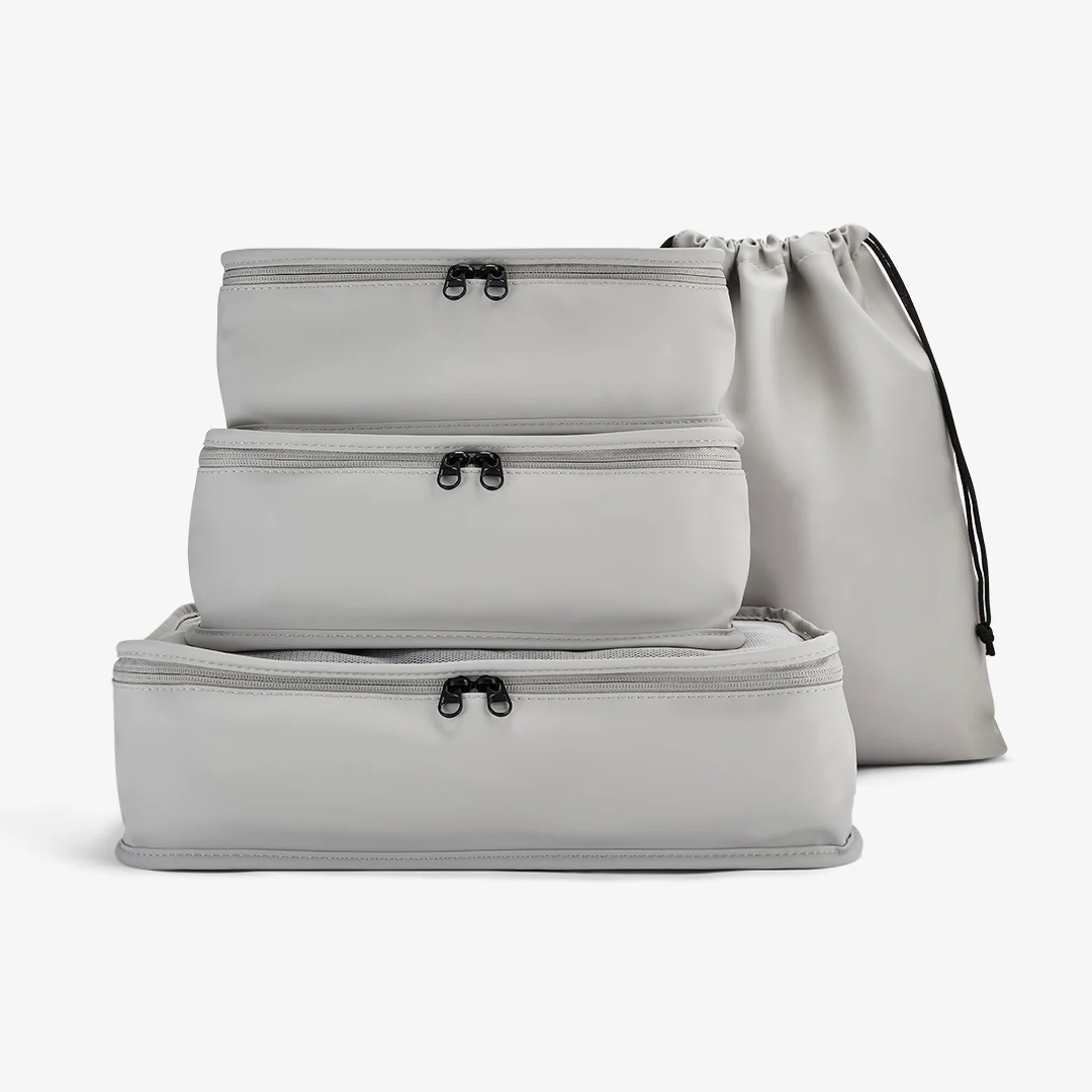 Packing Cubes Set of 4 in Grey - Image 2