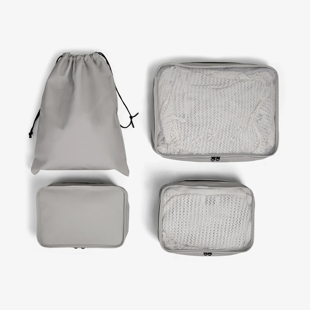 Packing Cubes Set of 4 in Grey - Image 3