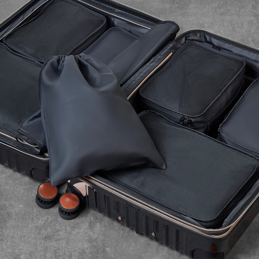 Packing Cubes Set of 7 in Black - Image 4