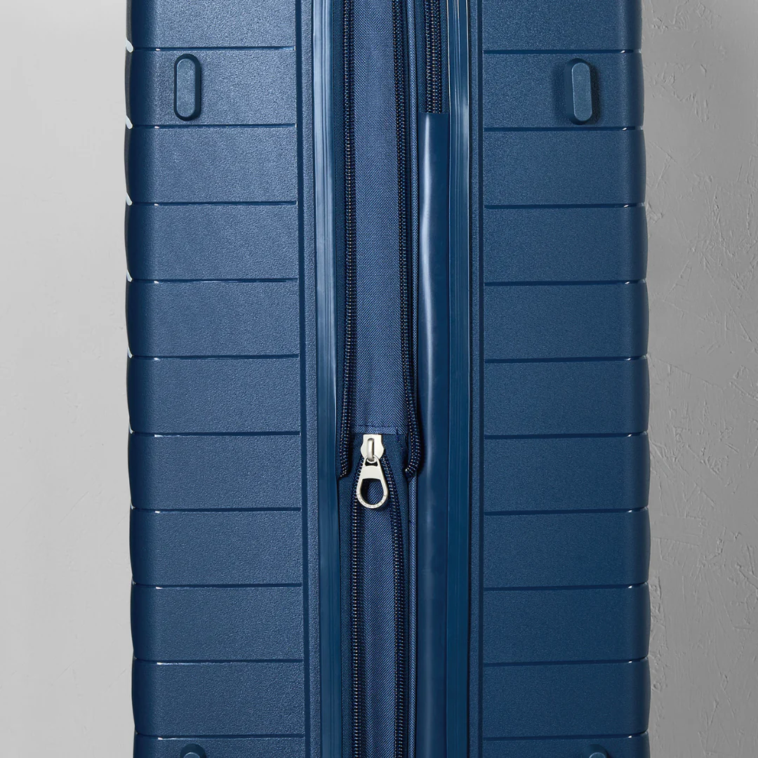 Palma Extra Large Suitcase in Navy - Image 7