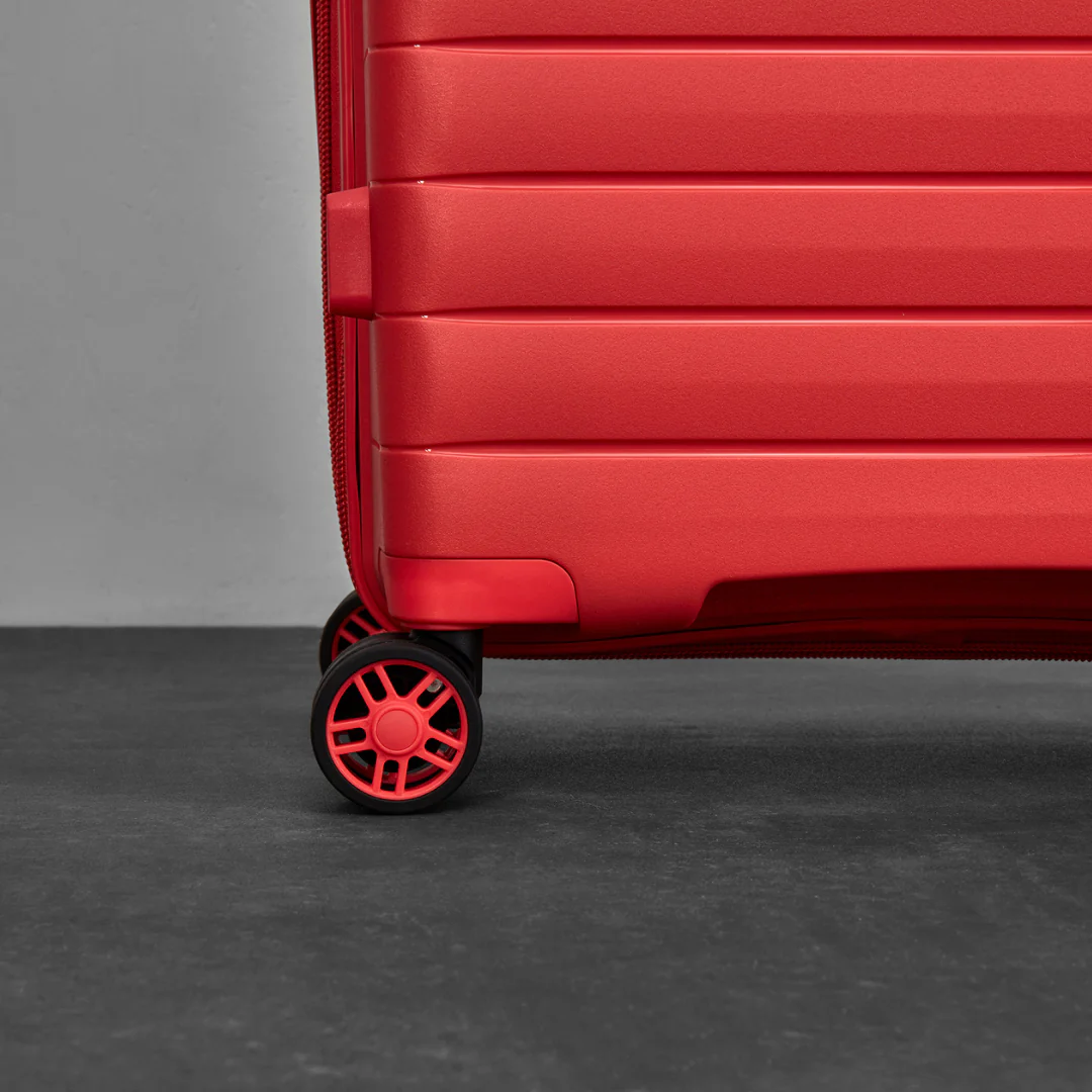 Palma Large Suitcase in Coral - Image 4
