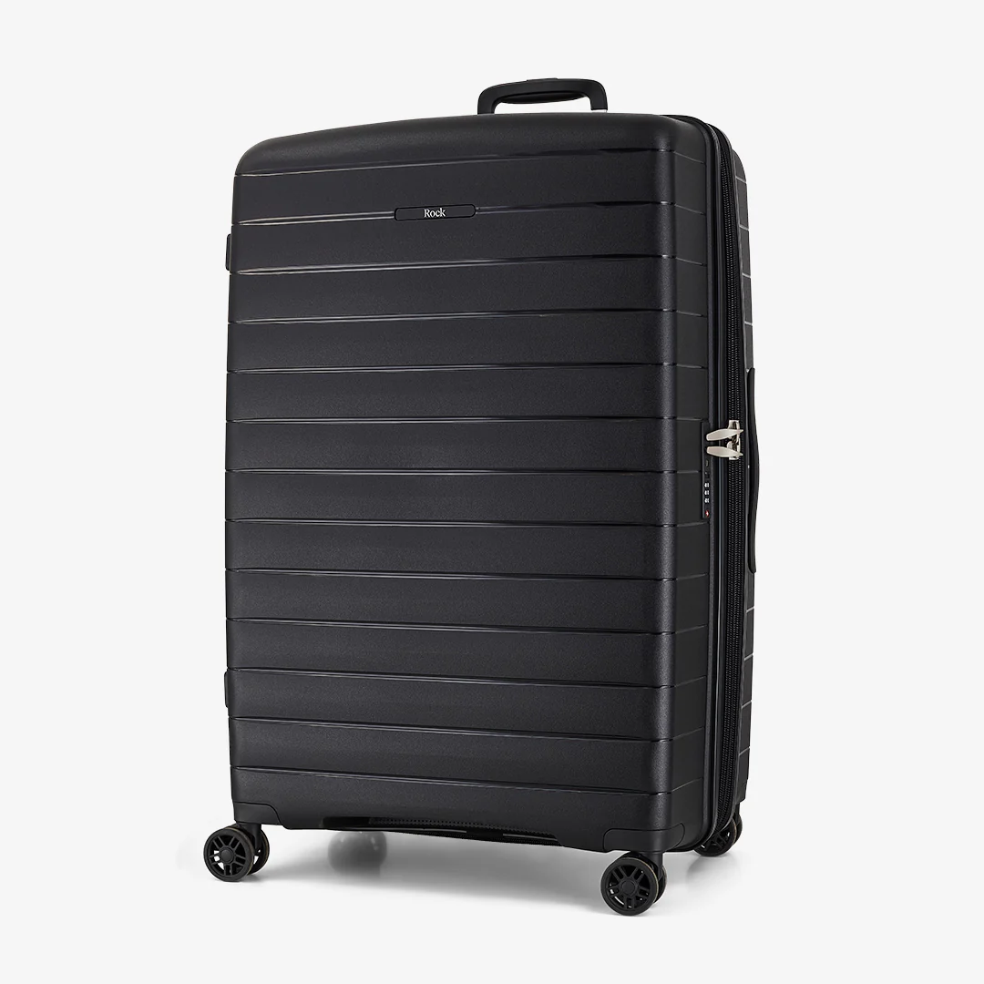 Palma Set of 3 Suitcases in Black - Image 2