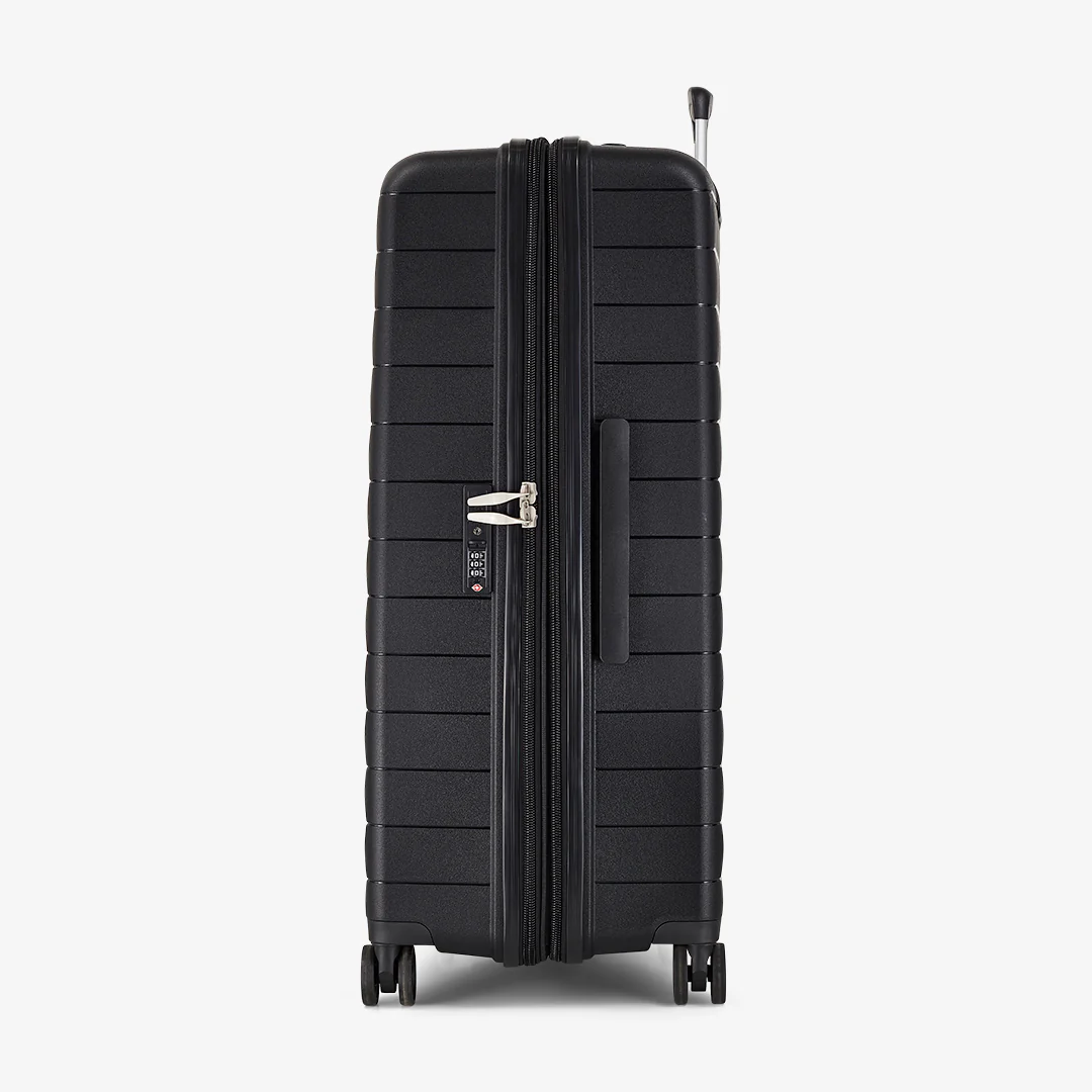 Palma Set of 3 Suitcases in Black - Image 3