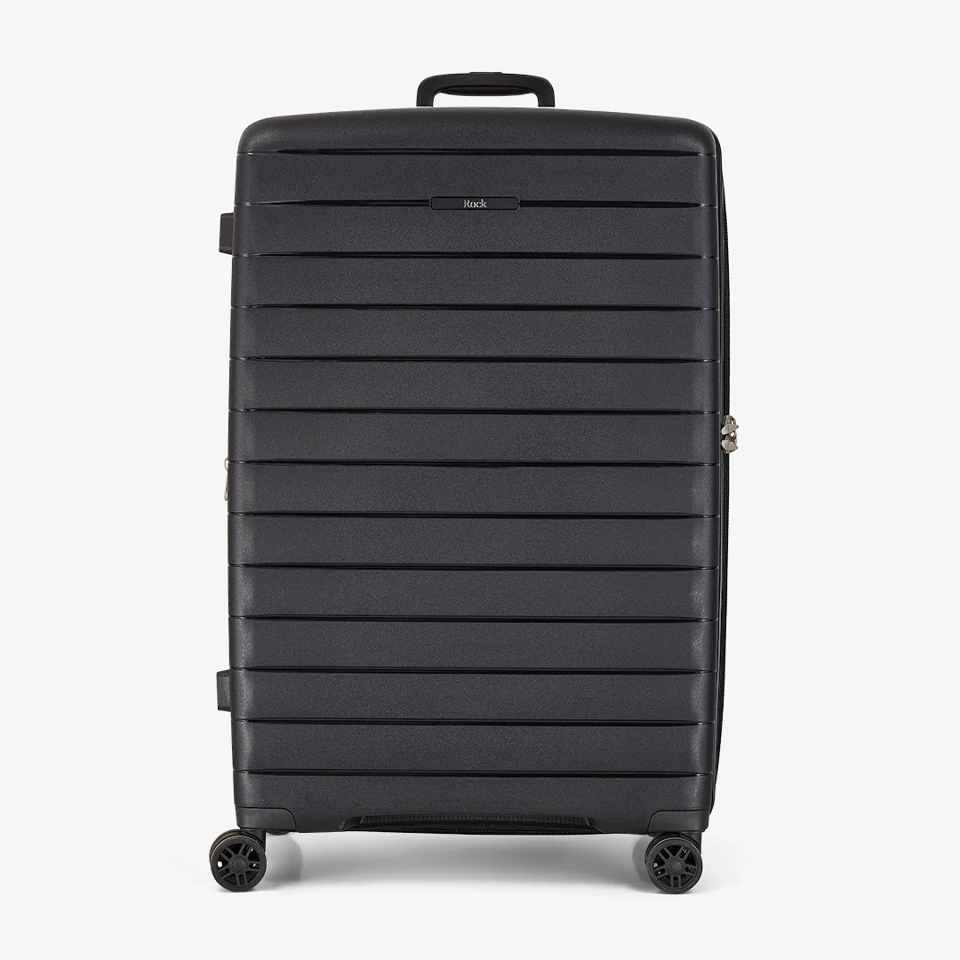Palma Set of 3 Suitcases in Black - Image 4