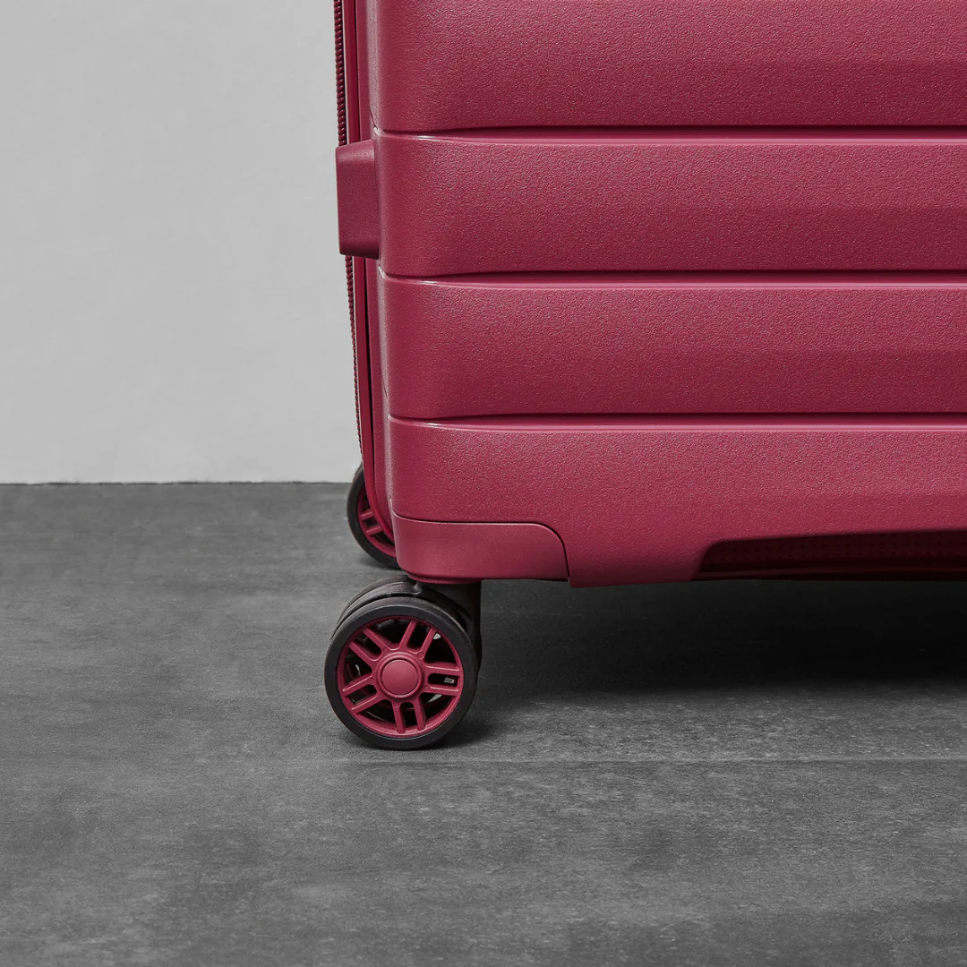 Palma Set of 3 Suitcases in Burgundy - Image 5