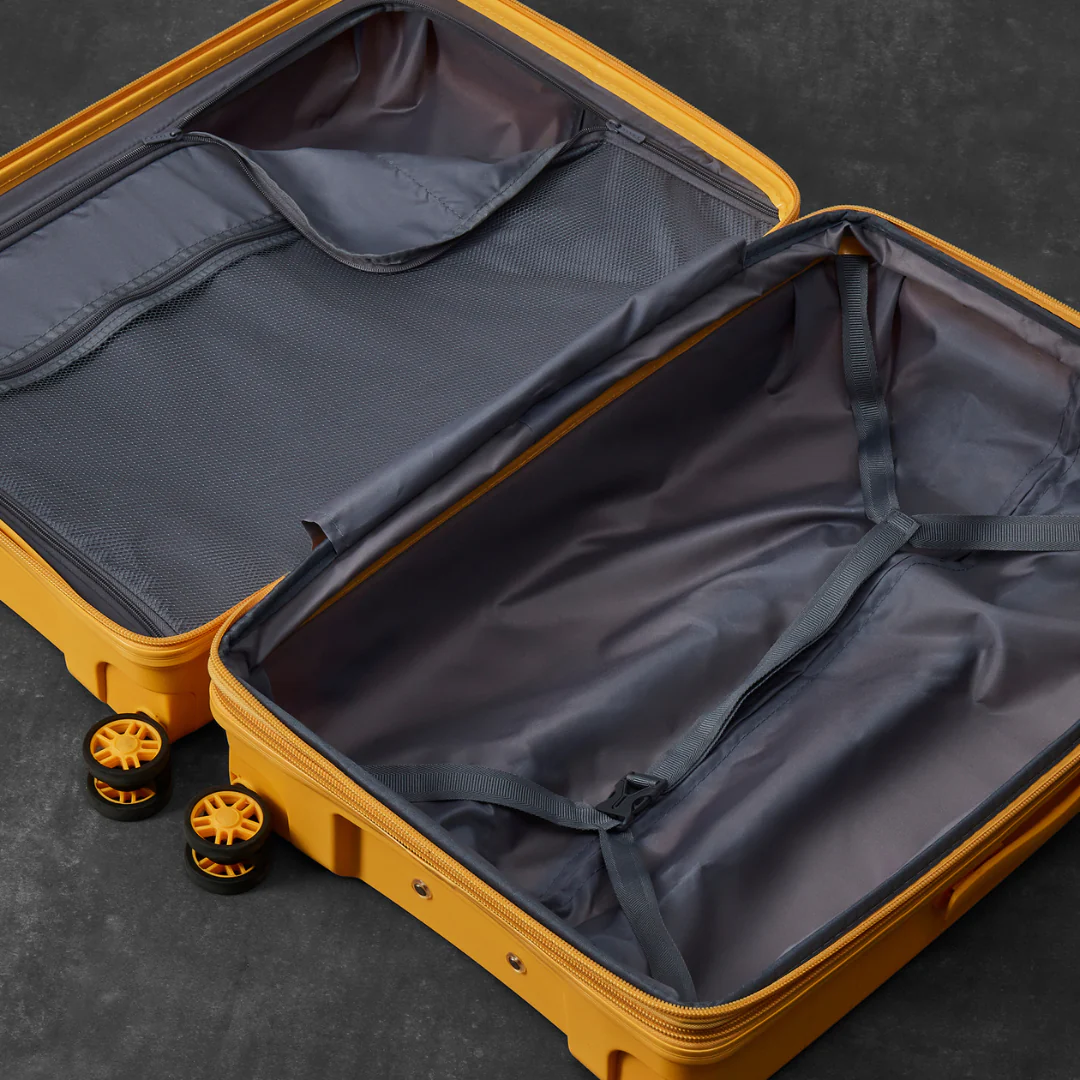 Palma Set of 3 Suitcases in Yellow - Image 6