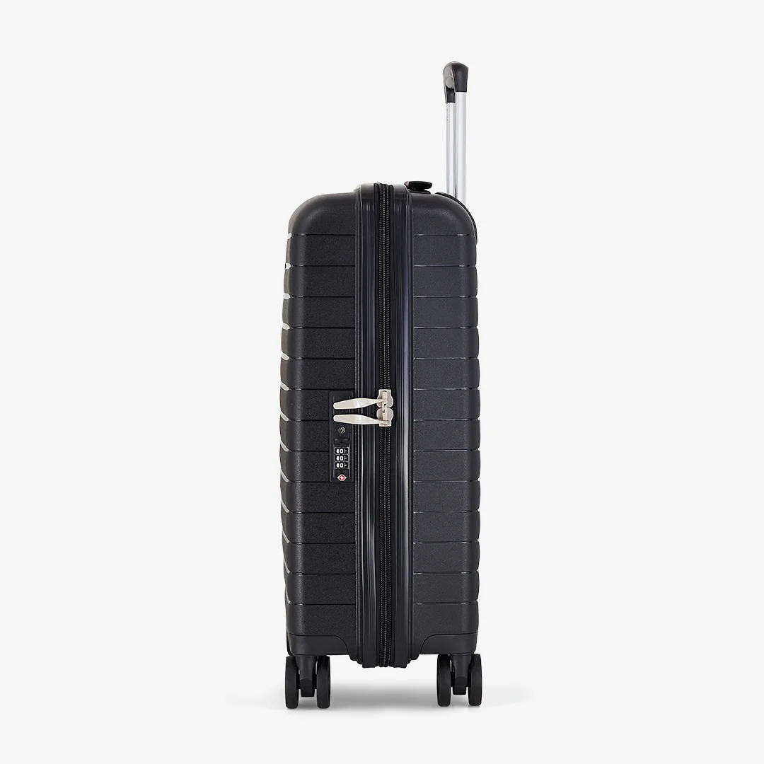 Palma Small Suitcase in Black - Image 3