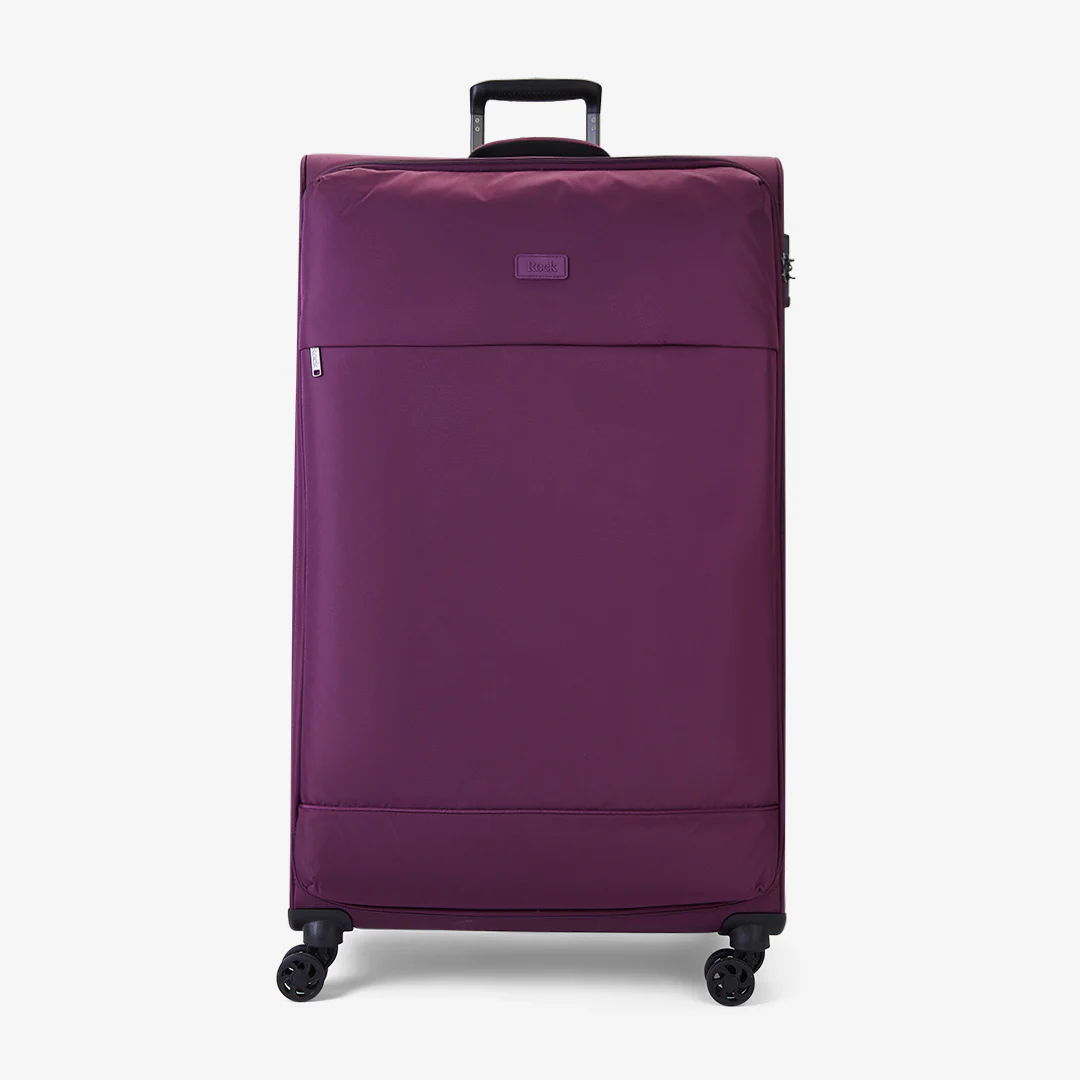 Paris Extra Large Suitcase in Purple - Image 2