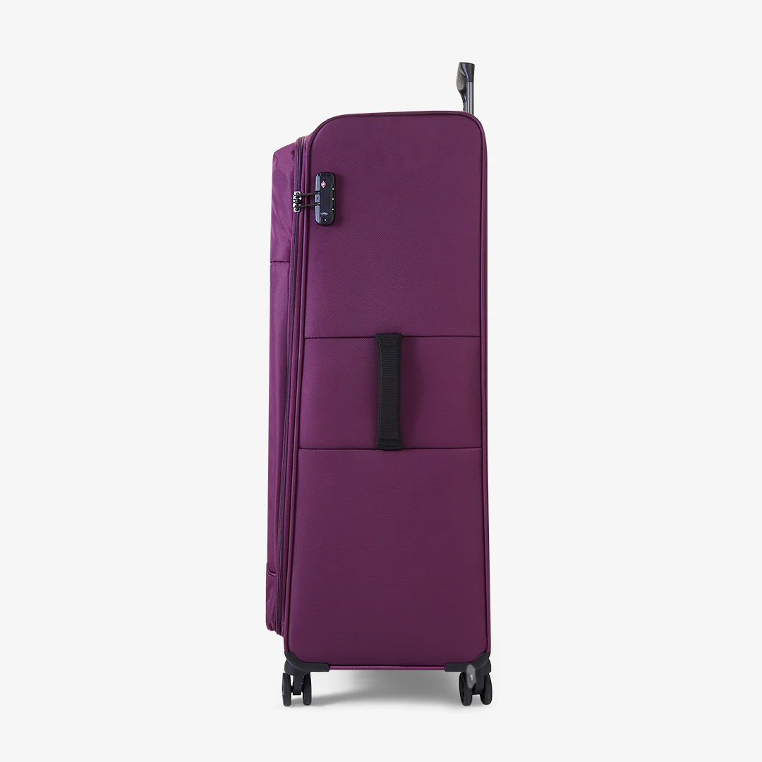 Paris Extra Large Suitcase in Purple - Image 3