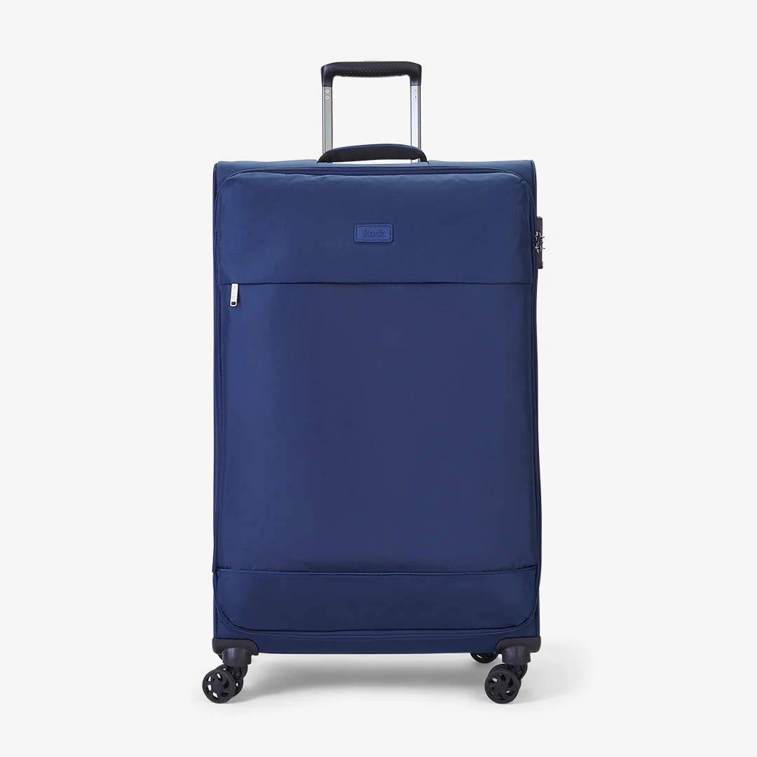 Paris Large Suitcase in Navy - Image 2
