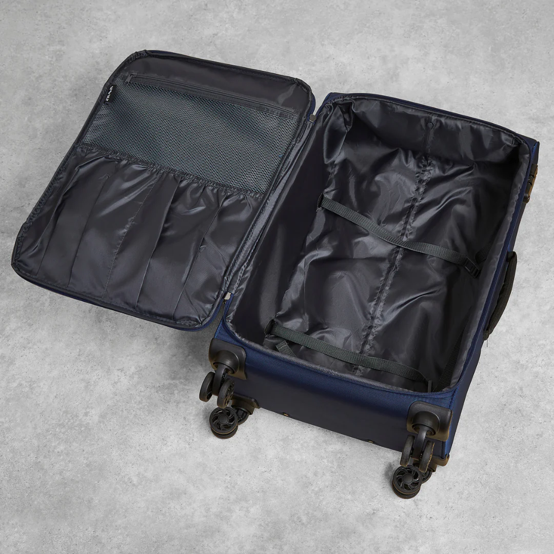 Paris Large Suitcase in Navy - Image 5